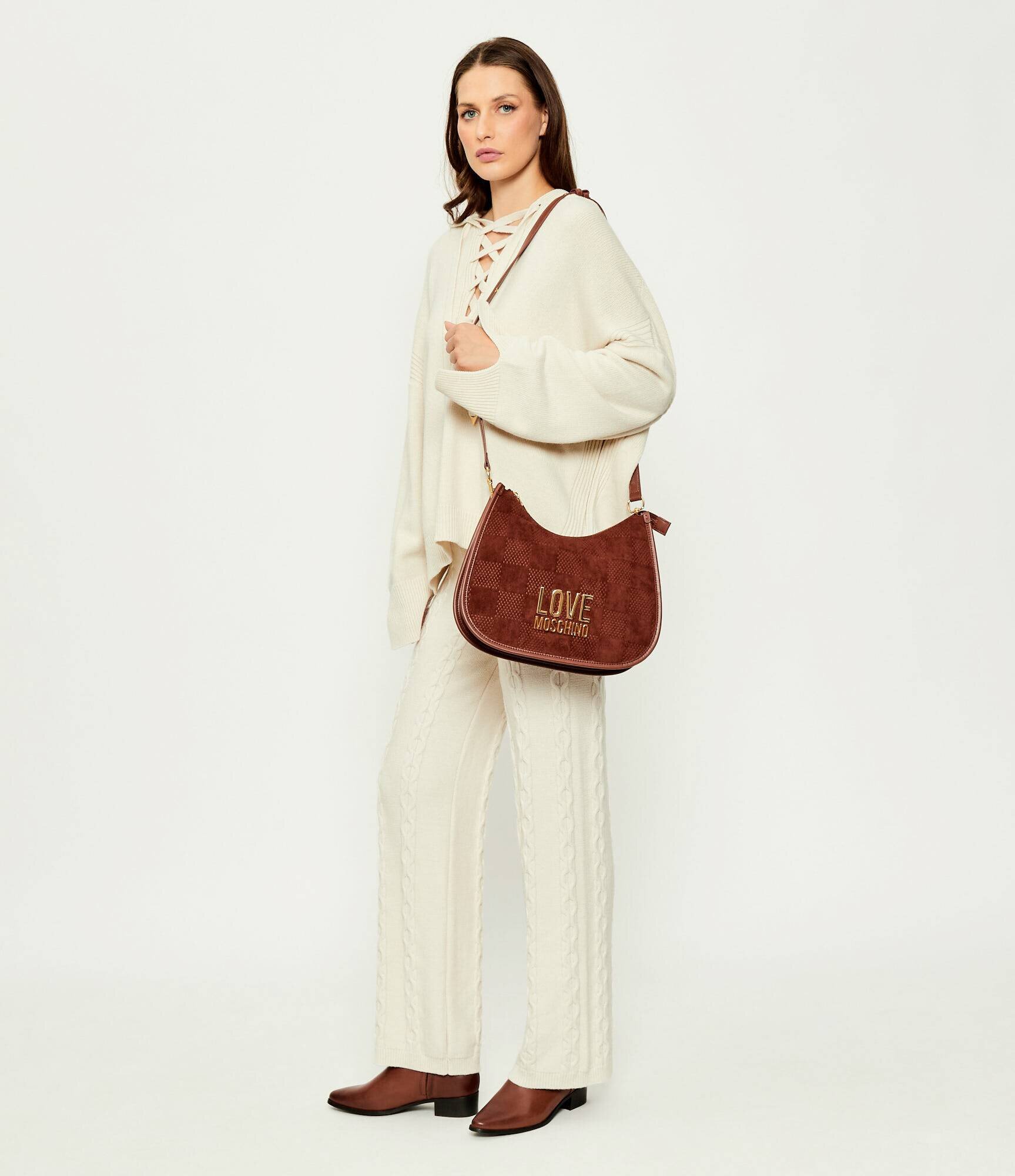 Love Moschino De piele geantă pe umăr