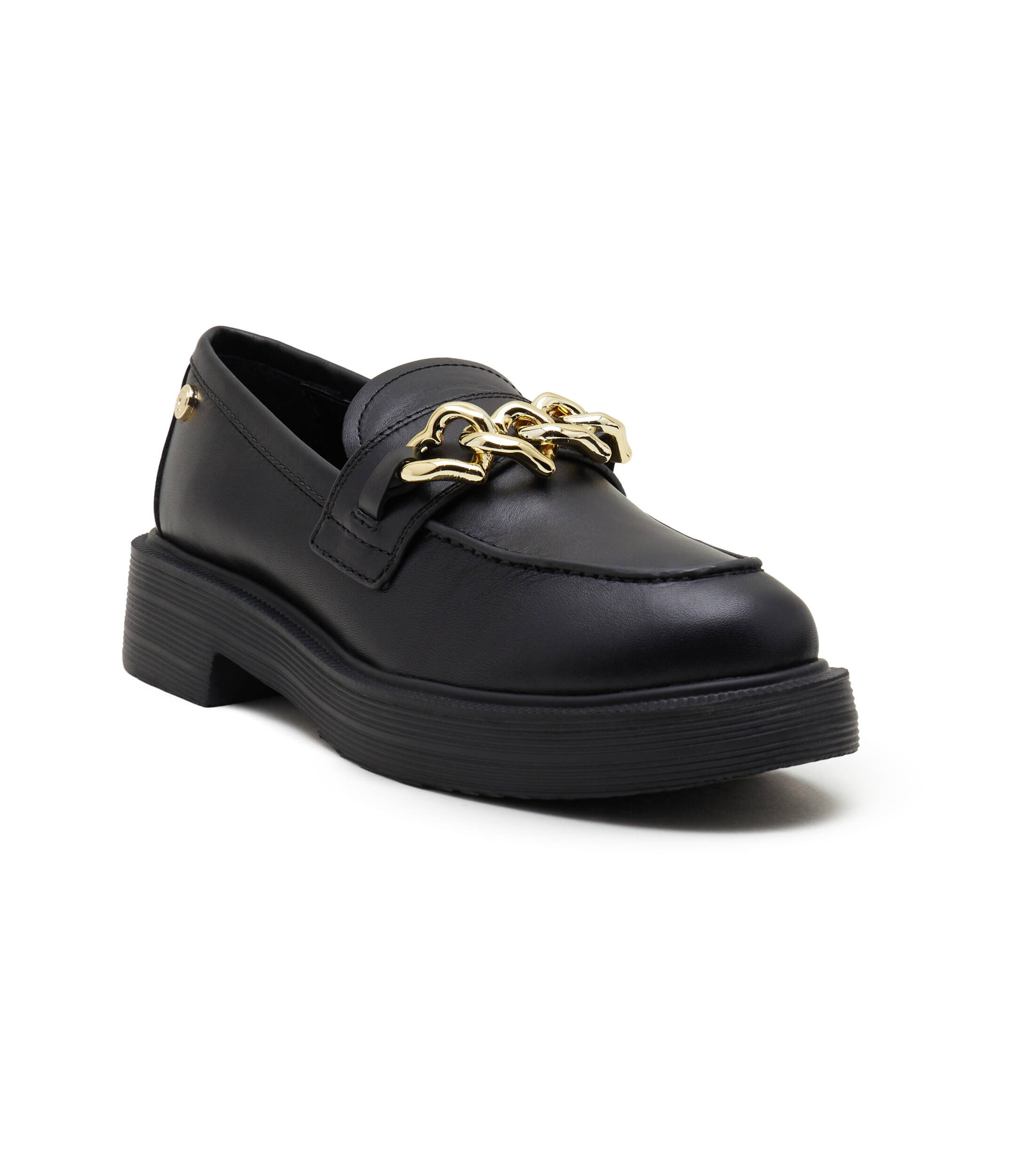 Love Moschino De piele pantofi loafer