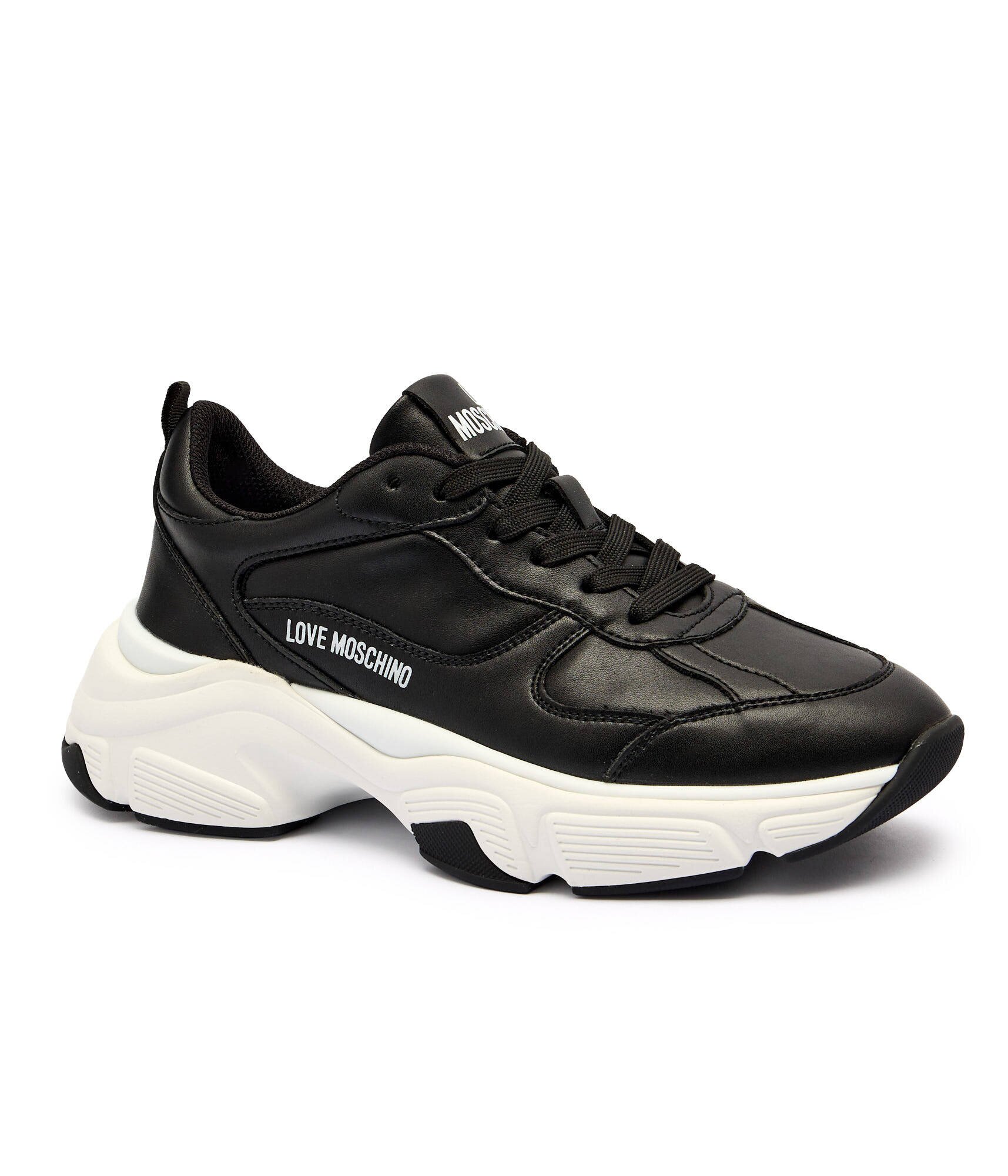 Love Moschino De piele sneakers
