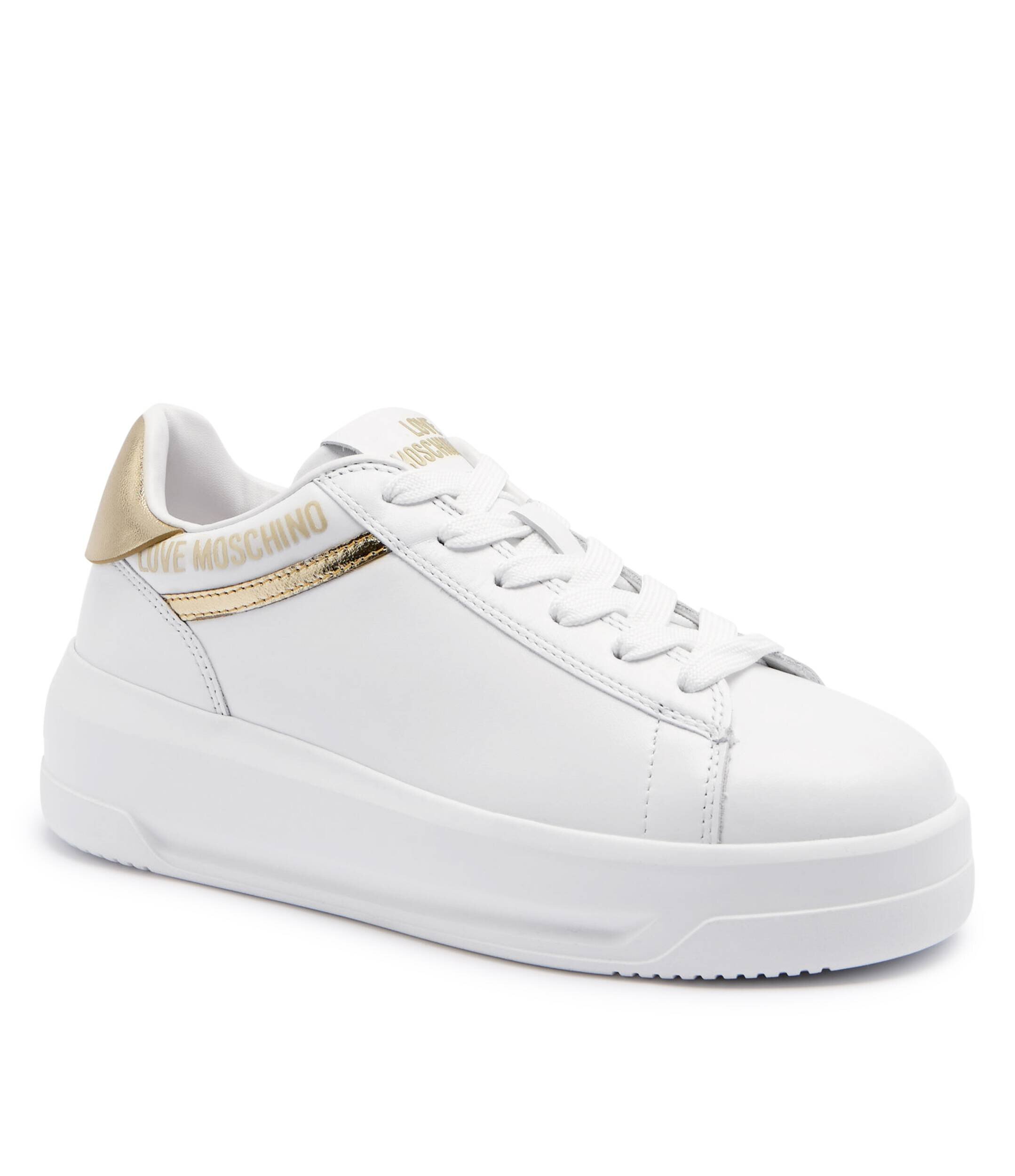 Love Moschino De piele sneakers