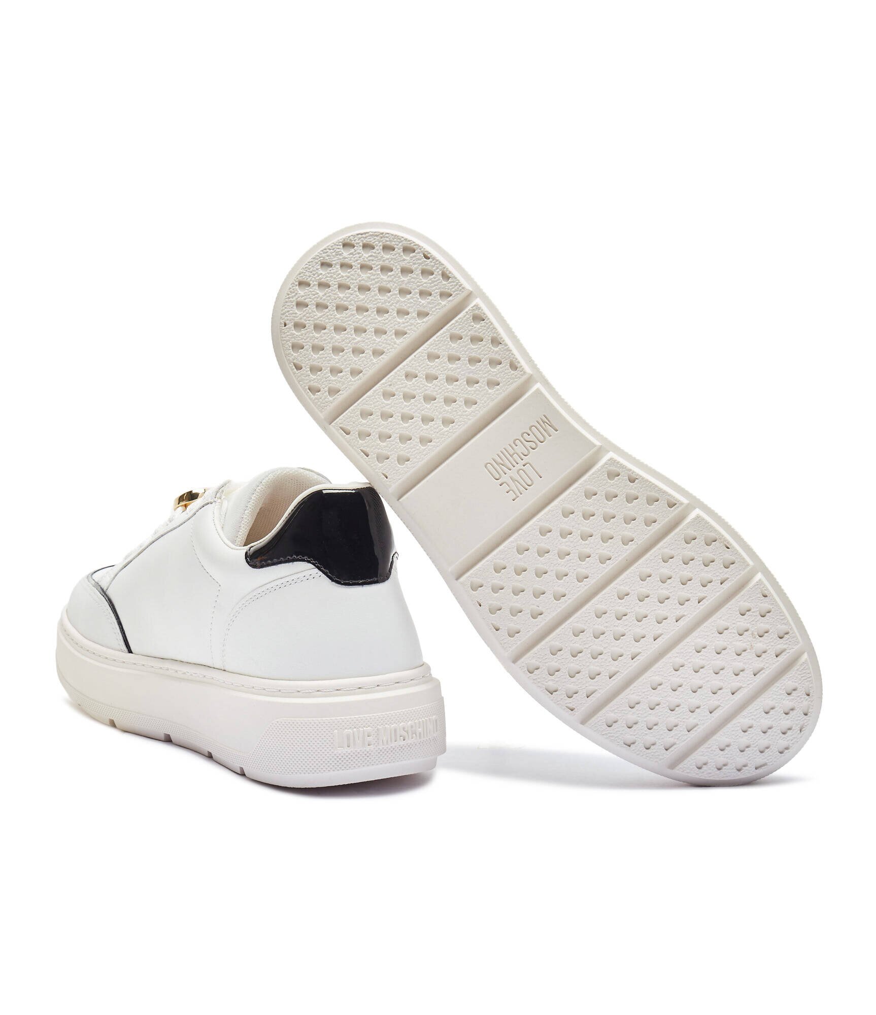 Love Moschino De piele sneakers