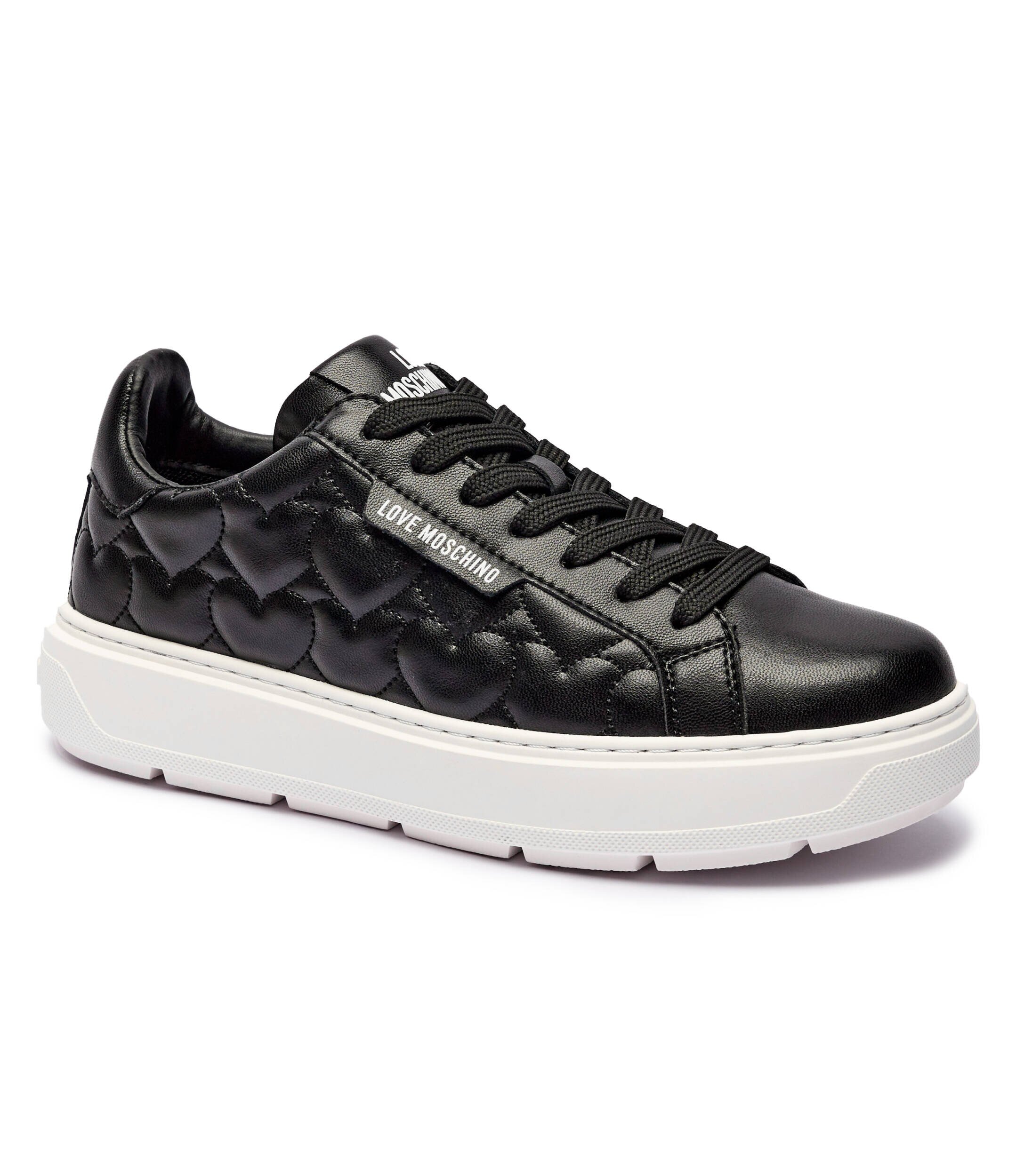 Love Moschino De piele sneakers