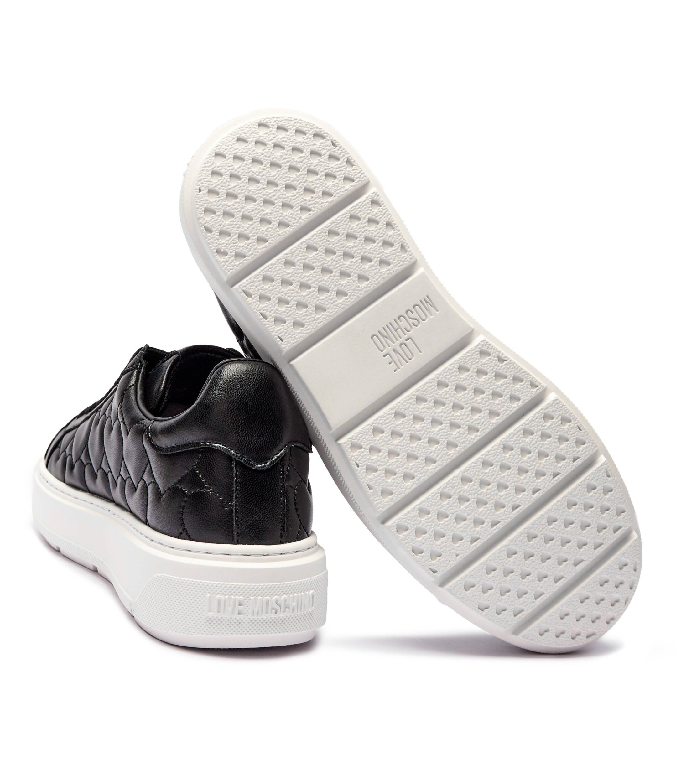 Love Moschino De piele sneakers