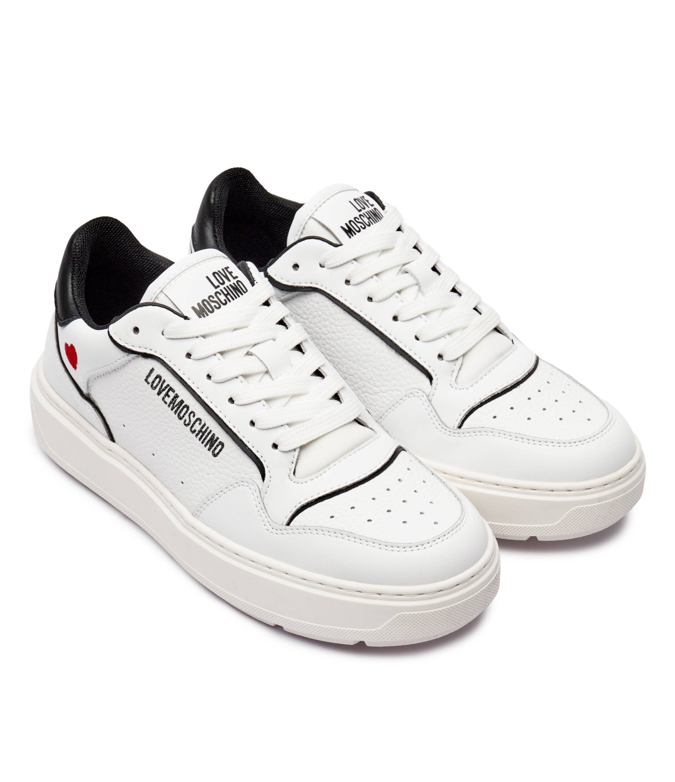 Love Moschino De piele sneakers