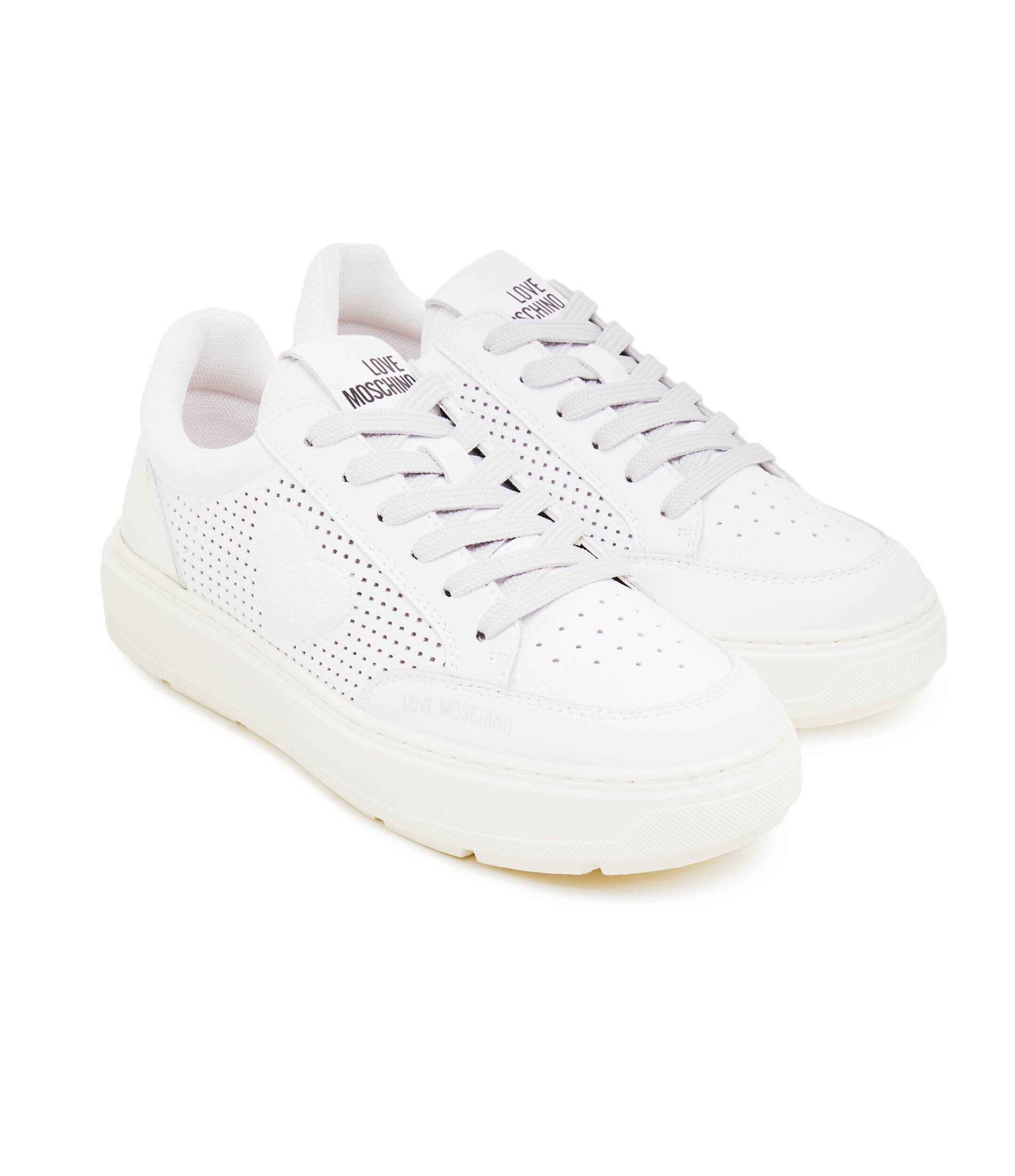 Love Moschino De piele sneakers