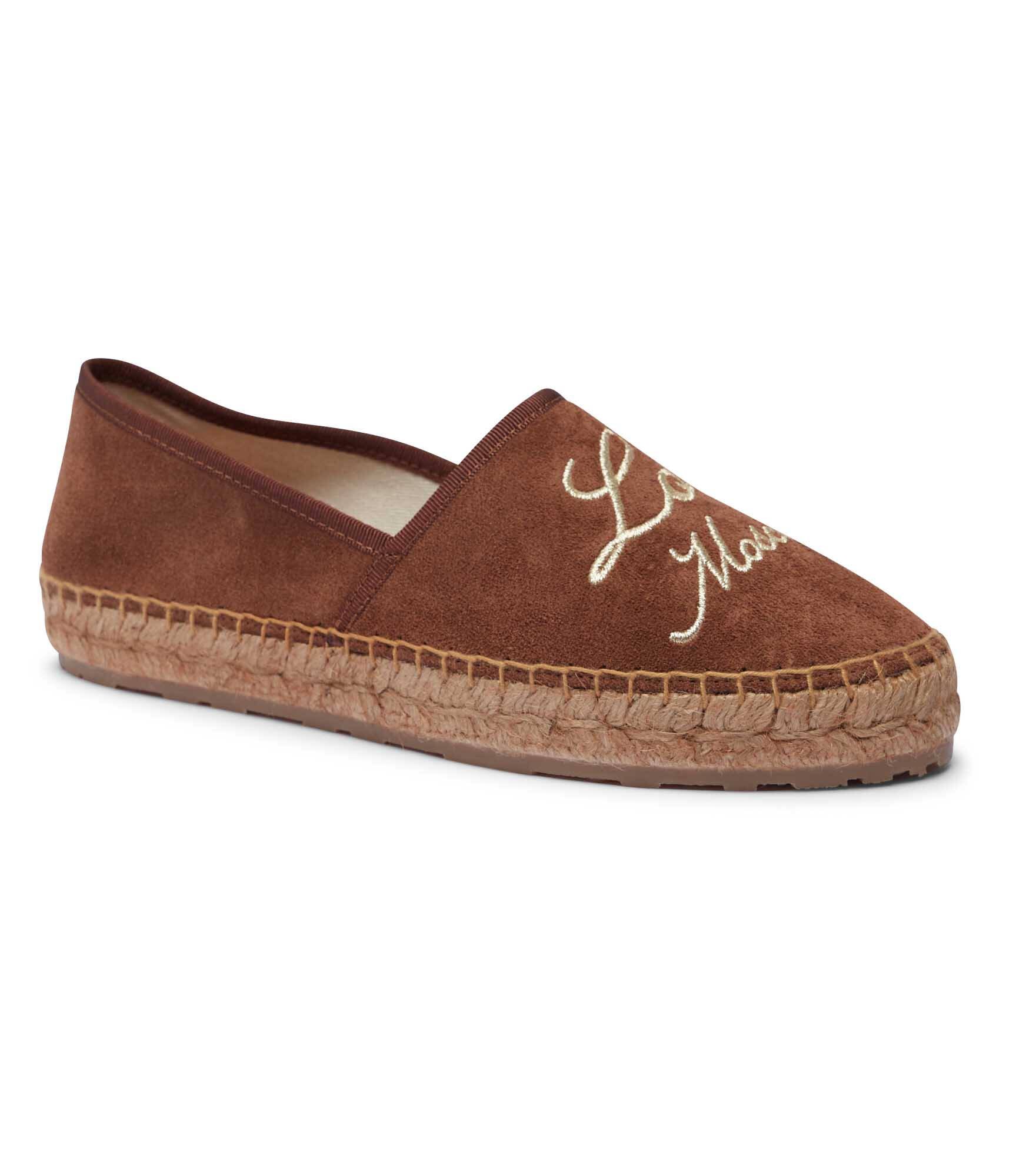 Love Moschino Espadrile | piele întoarsă