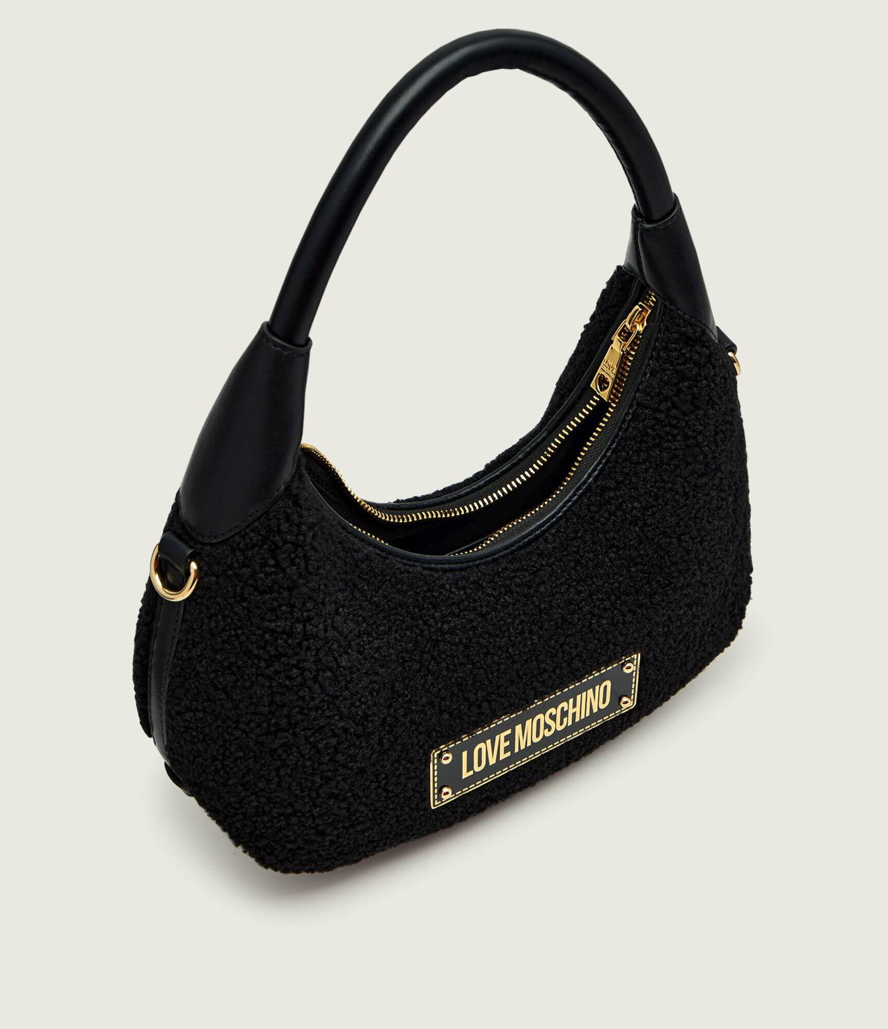 Love Moschino Hobo | shearling