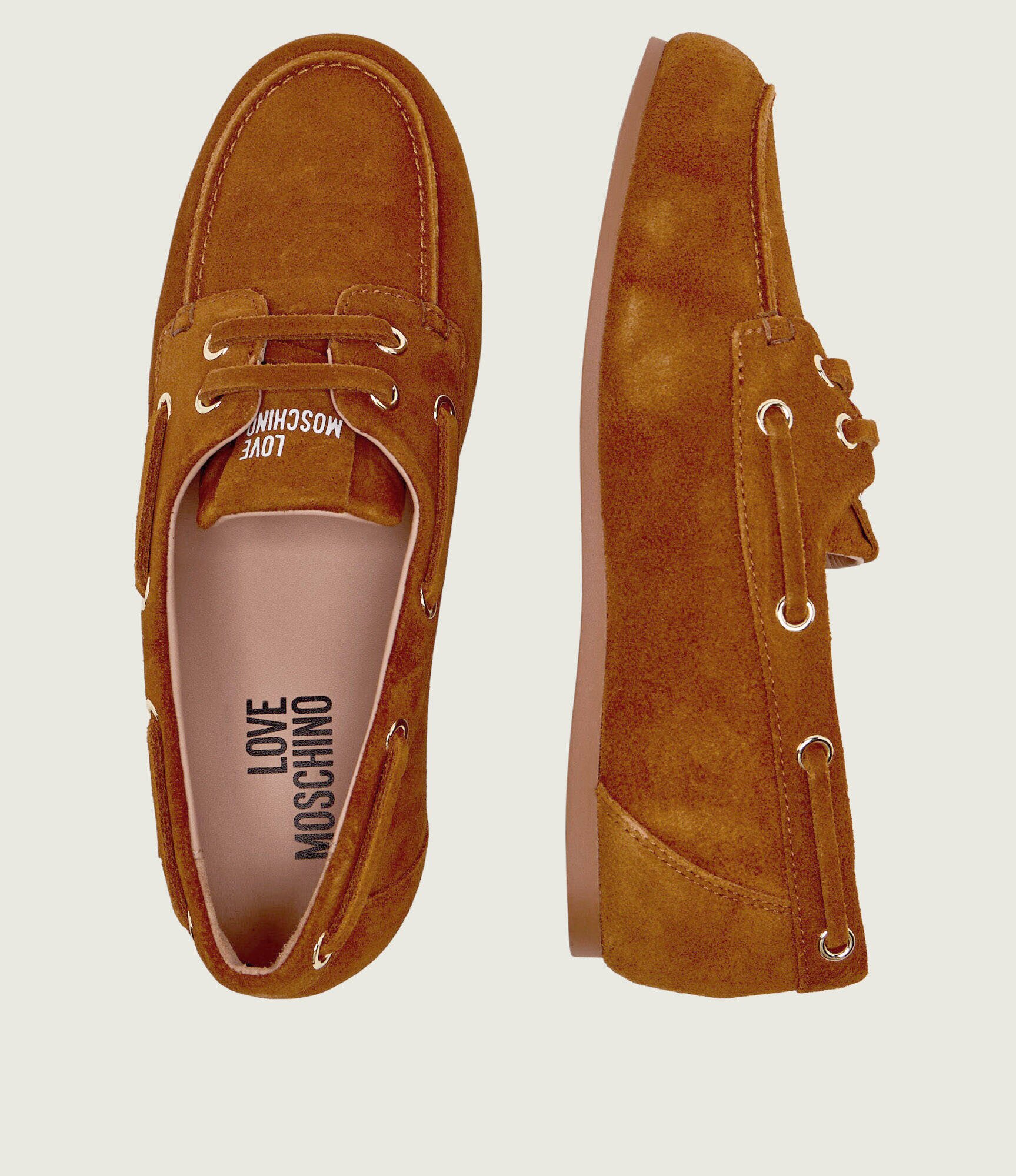 Love Moschino Mocasini | piele întoarsă