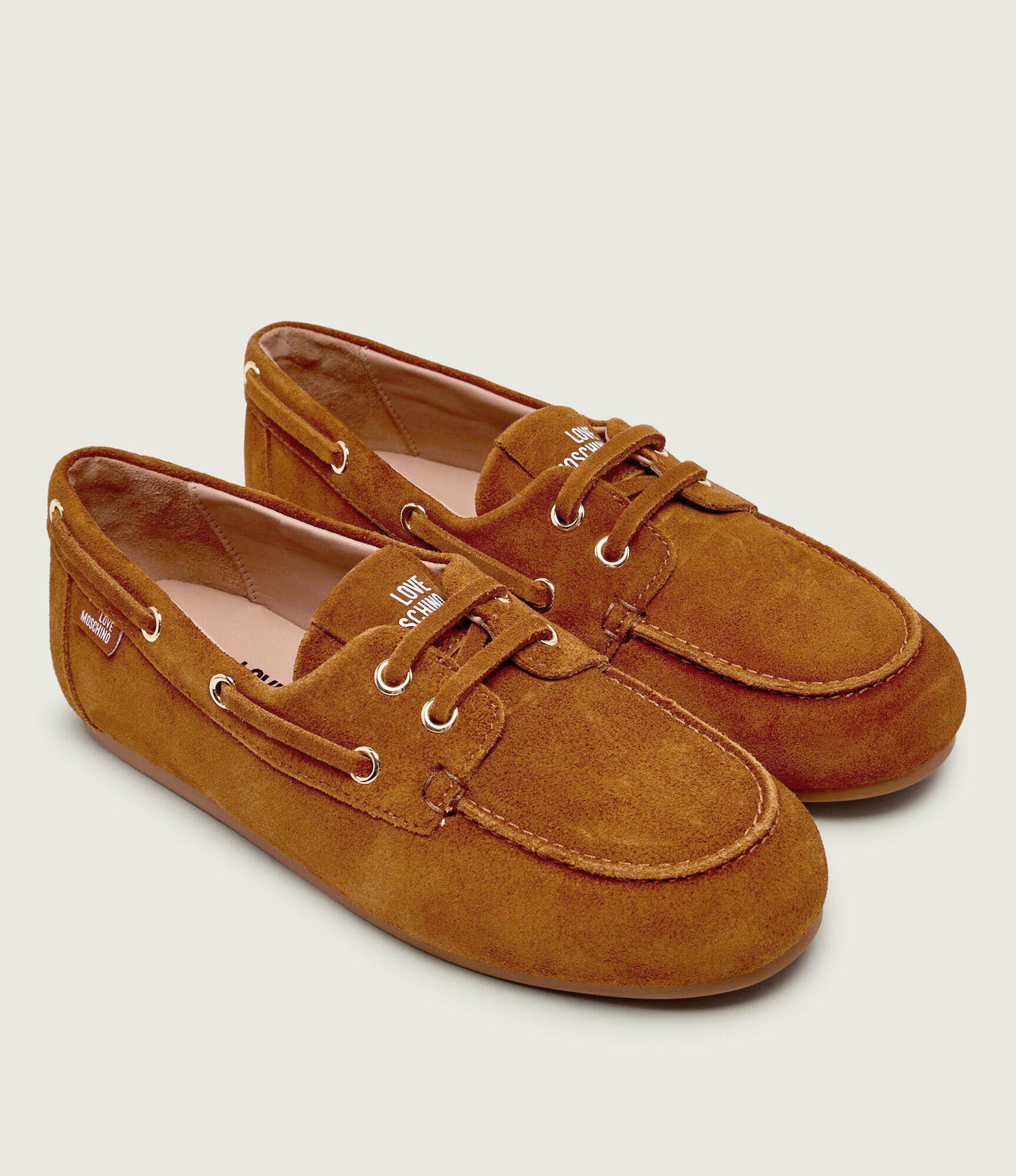 Love Moschino Mocasini | piele întoarsă