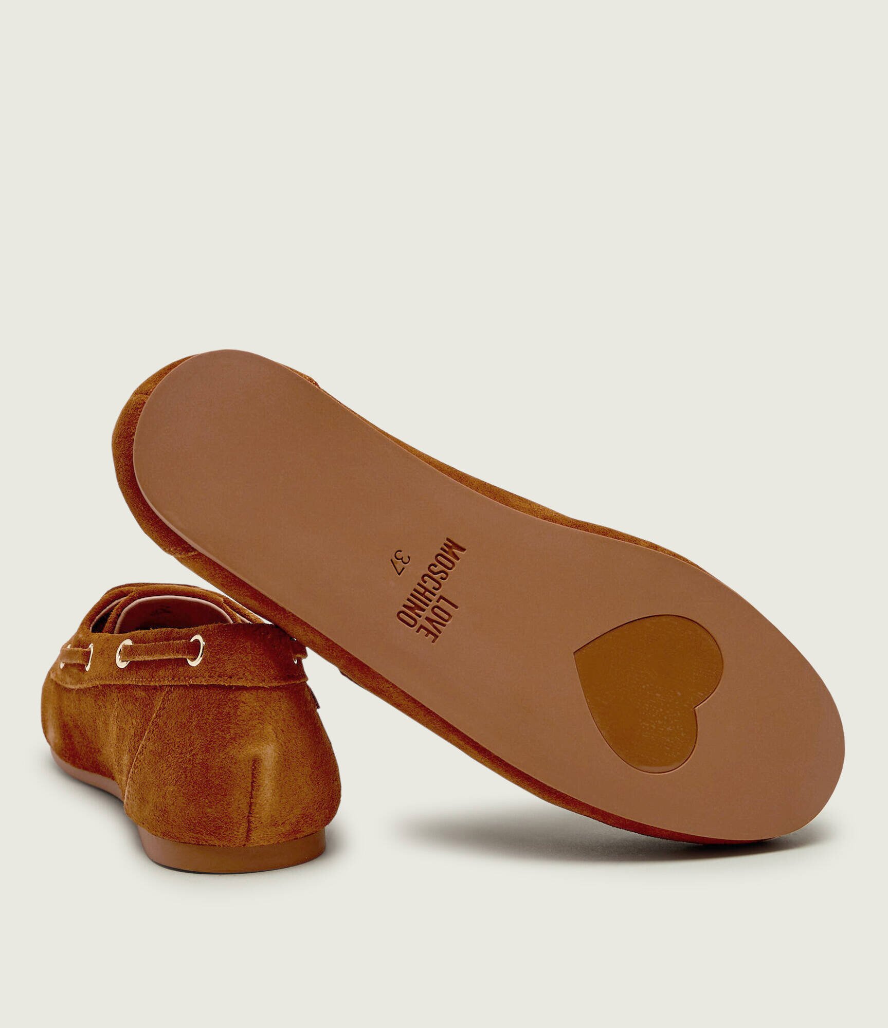 Love Moschino Mocasini | piele întoarsă