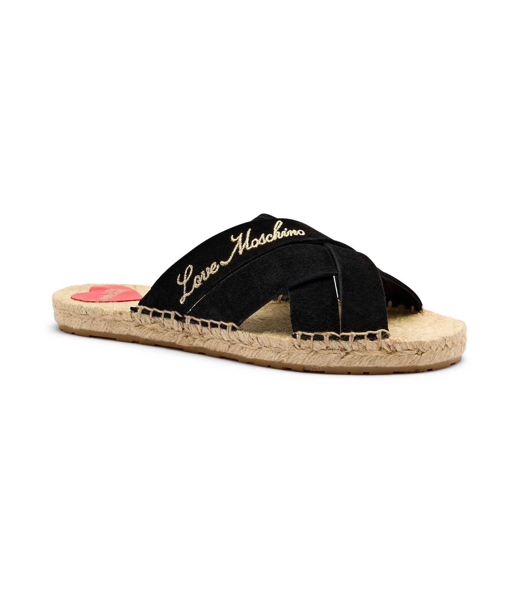 Love Moschino Șlapi | piele întoarsă