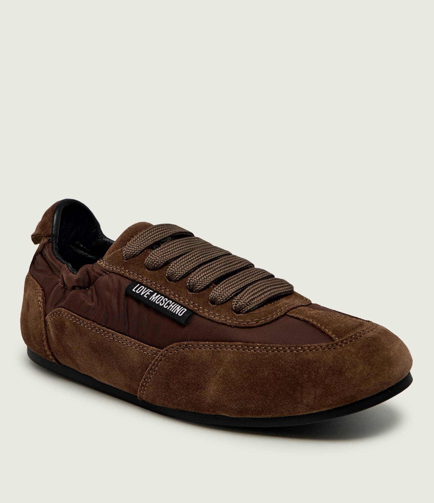 Love Moschino Sneakers | piele întoarsă