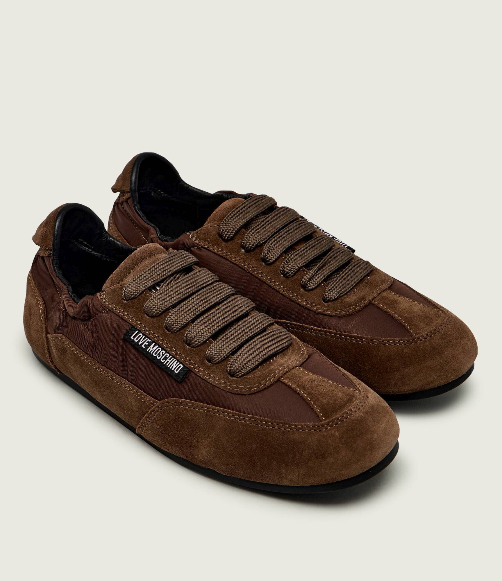 Love Moschino Sneakers | piele întoarsă