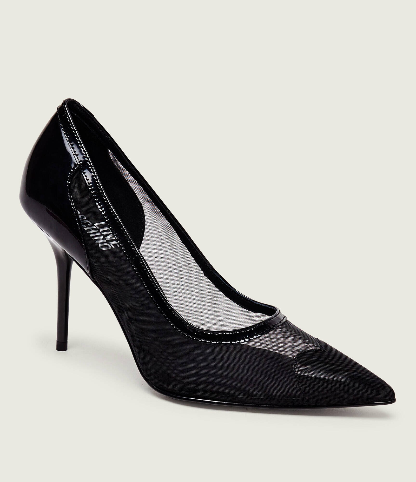 Love Moschino Tocuri cu adaos de piele
