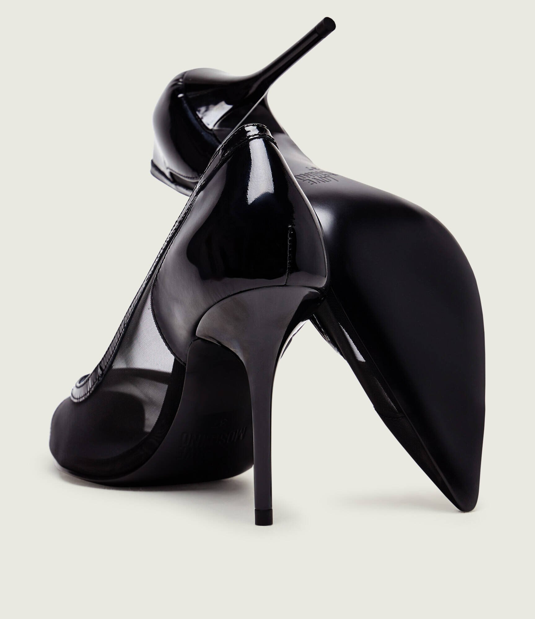 Love Moschino Tocuri cu adaos de piele