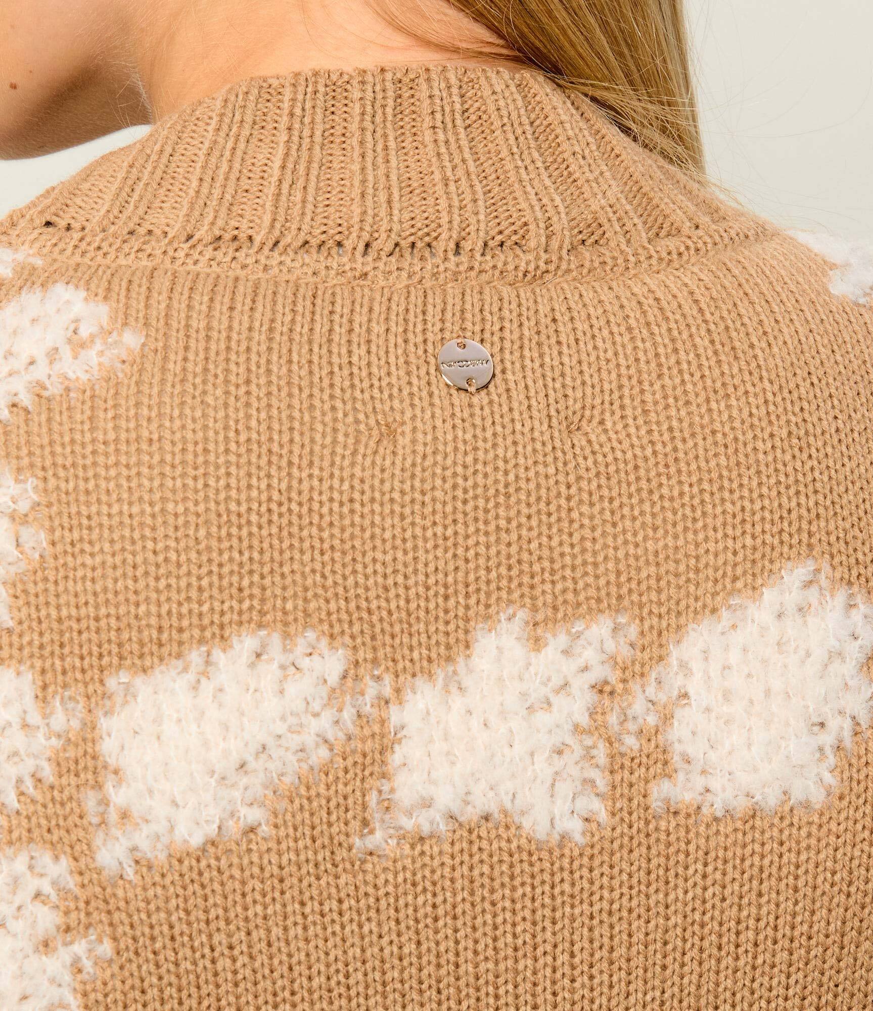 Marc Cain Cardigan | Loose fit cu adaos de lână