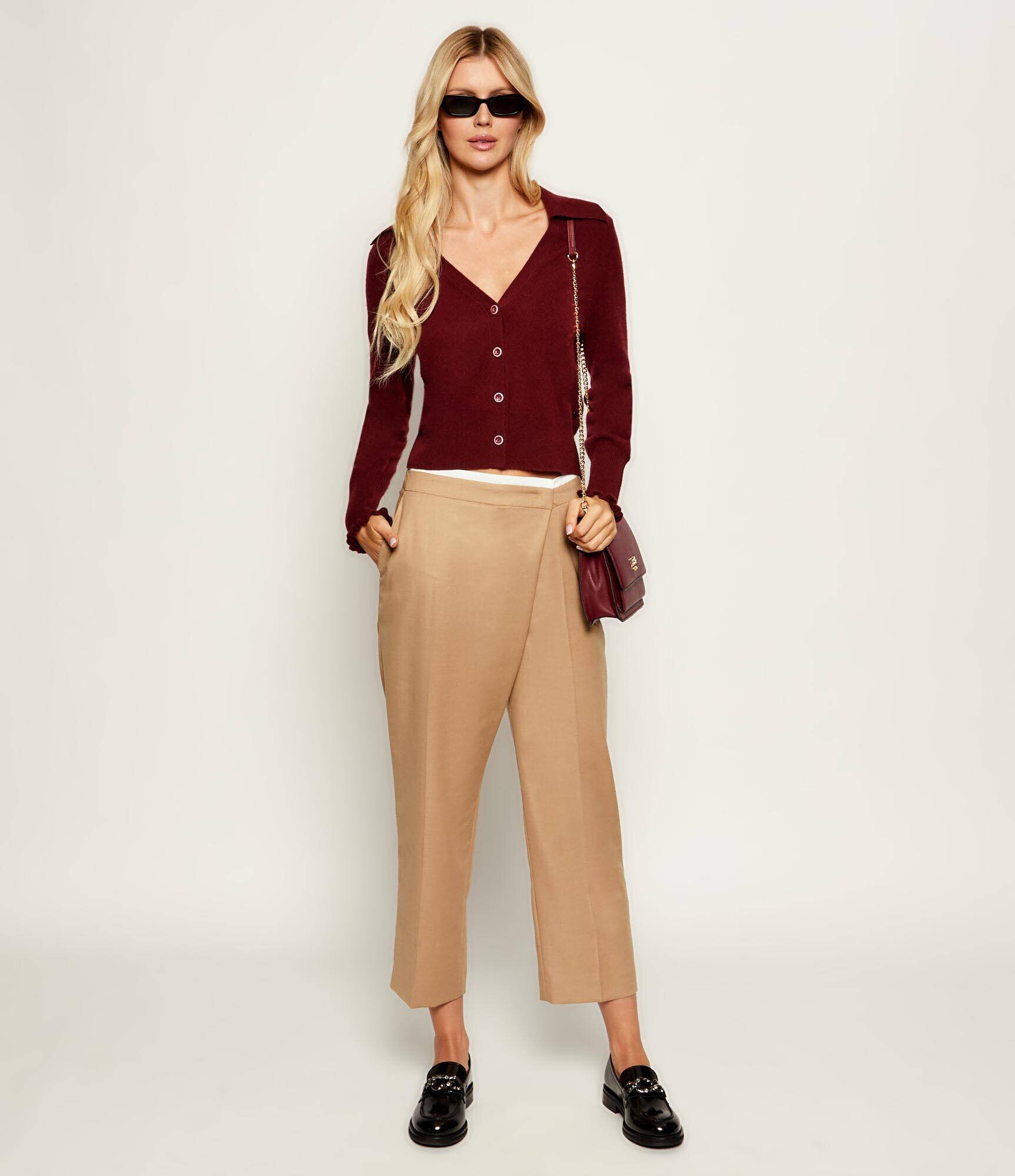 Marc Cain De cașmir cardigan | Loose fit