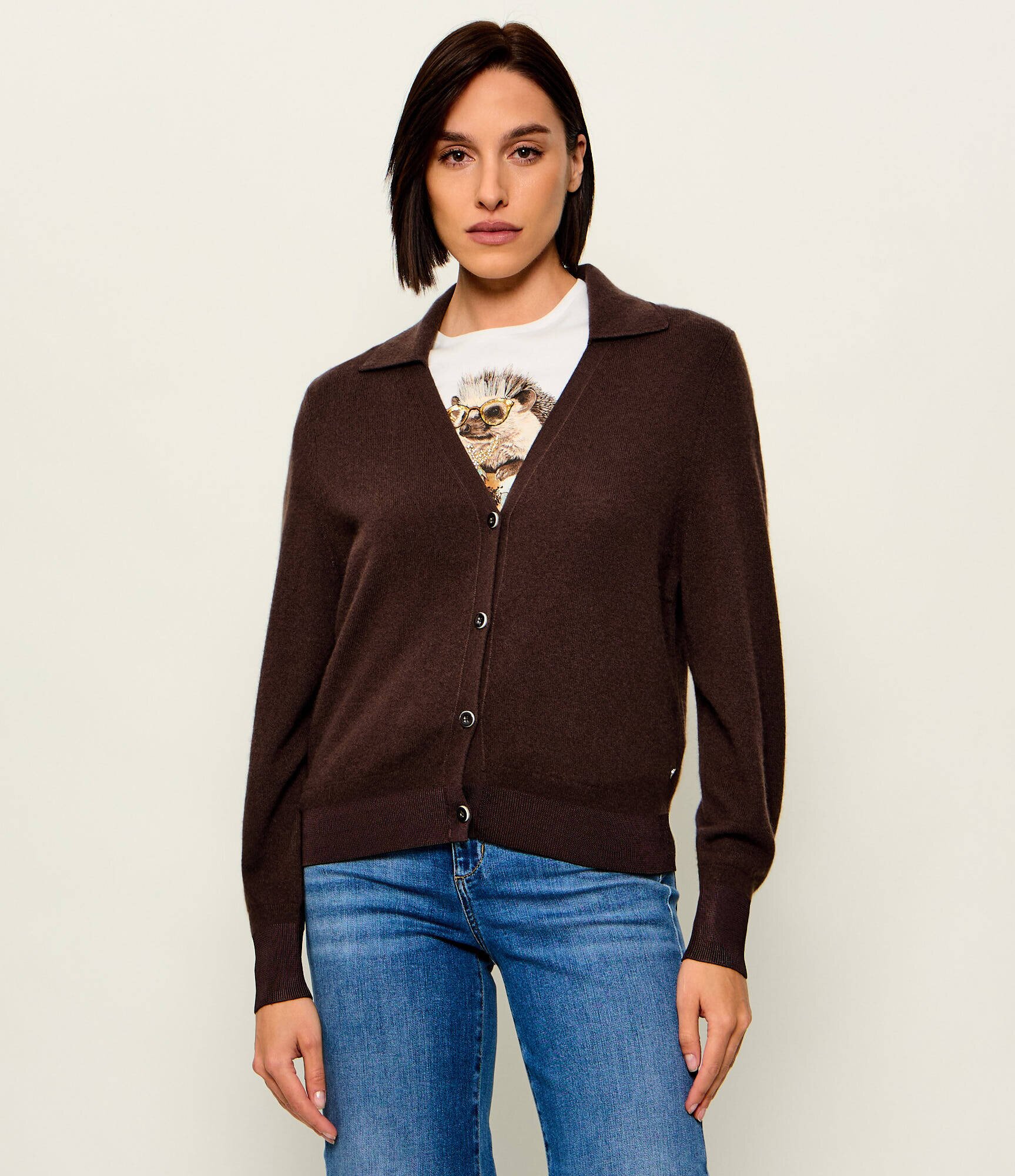 Marc Cain De cașmir cardigan | regular fit