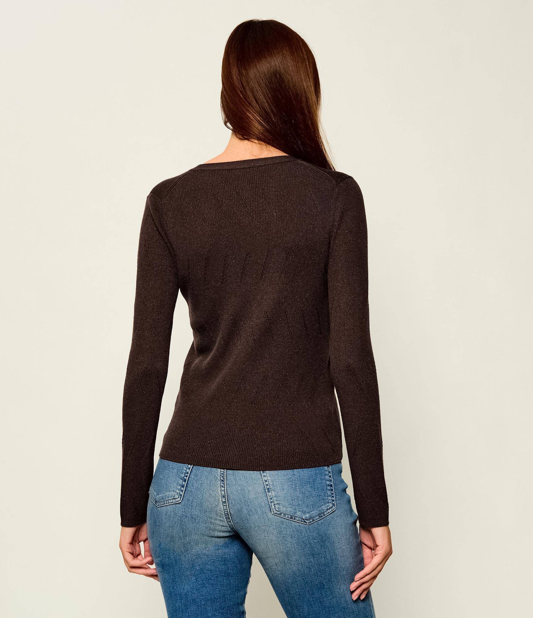 Marc Cain De lână cardigan | Slim Fit
