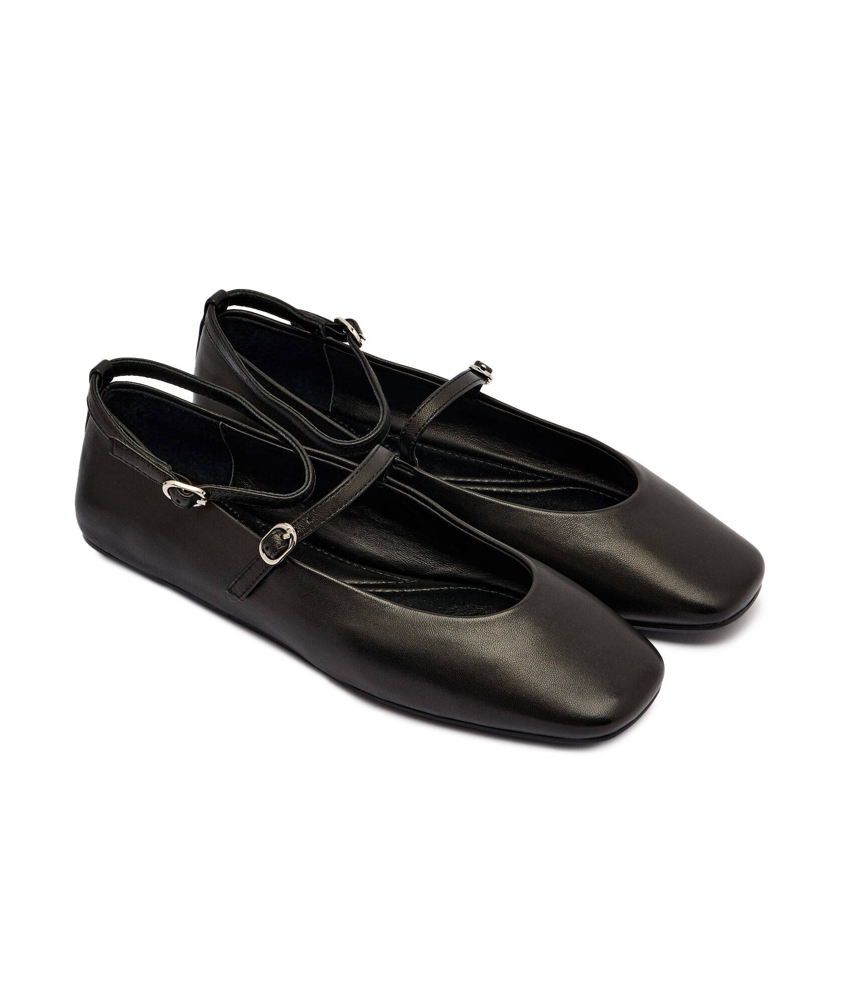 Marc Cain De piele balerini Mary Jane