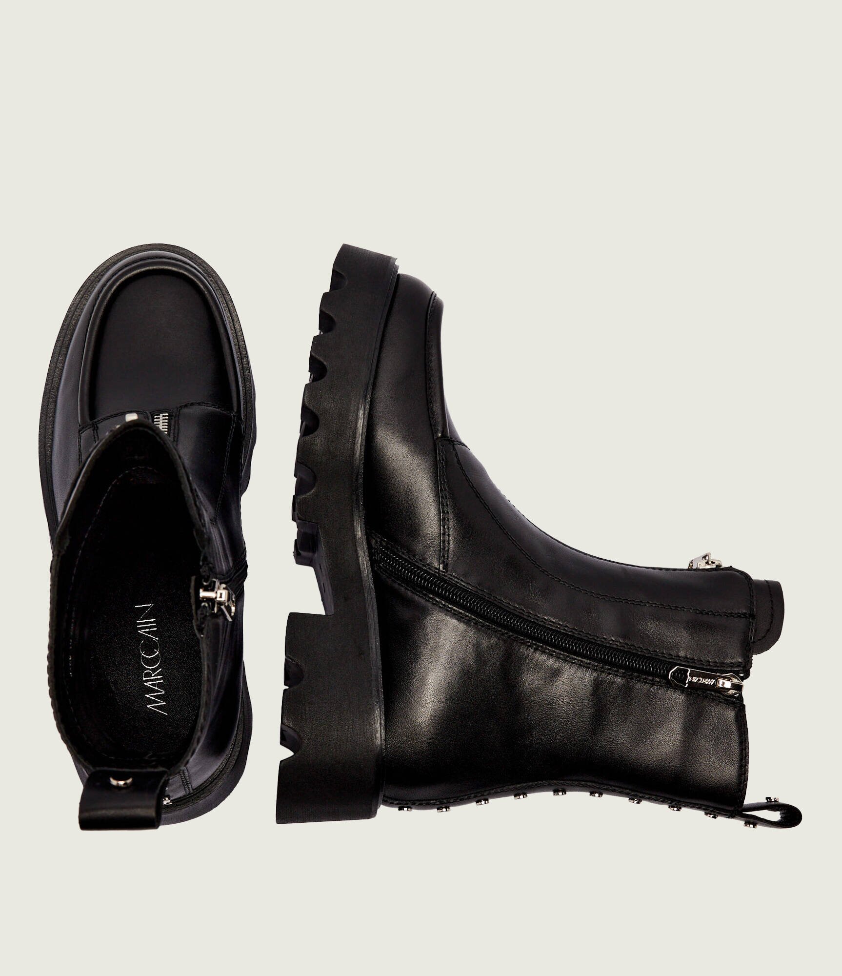 Marc Cain De piele botine