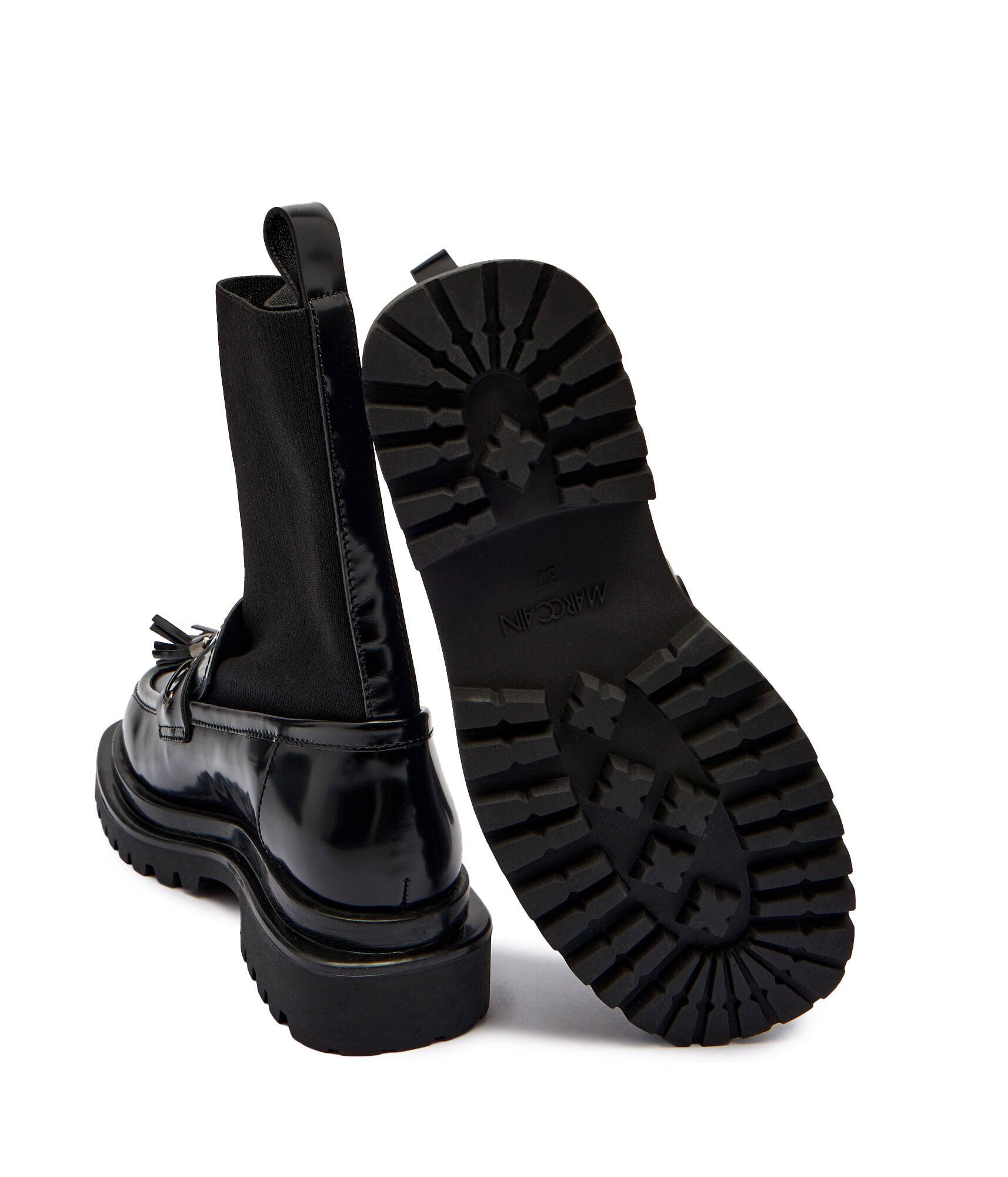Marc Cain De piele botine