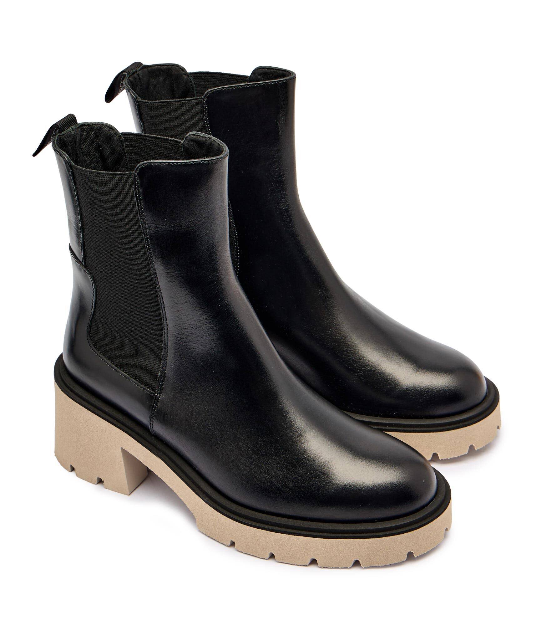 Marc Cain De piele ghete chelsea cu toc