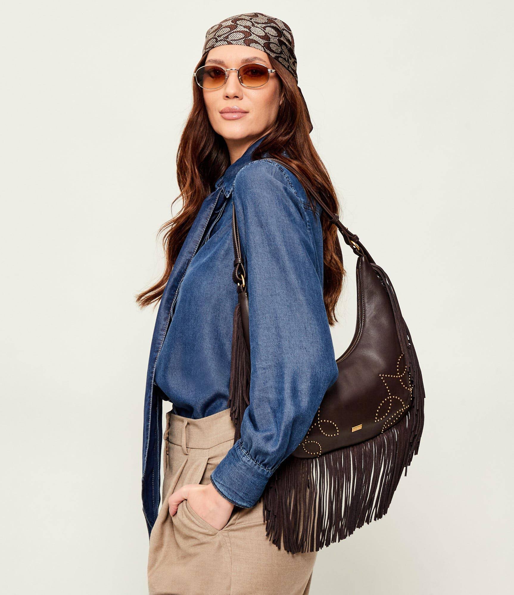 Marc Cain De piele hobo