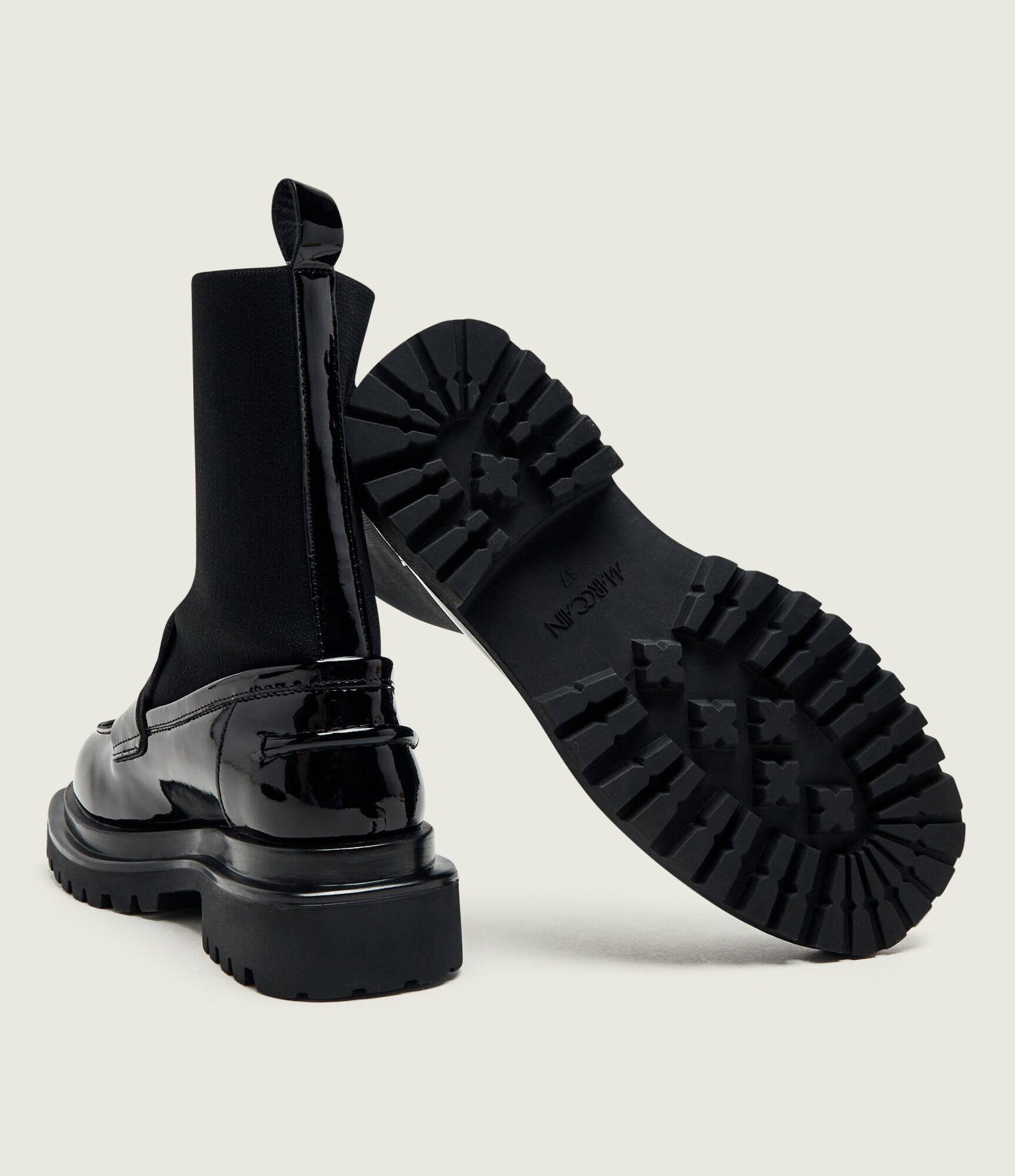Marc Cain De piele pantofi loafer