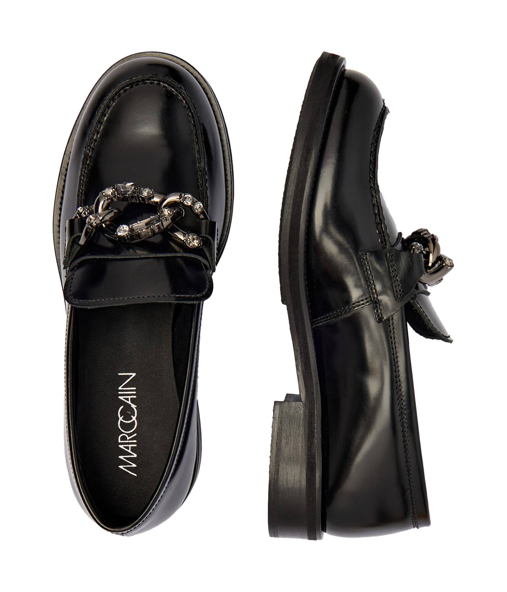 Marc Cain De piele pantofi loafer