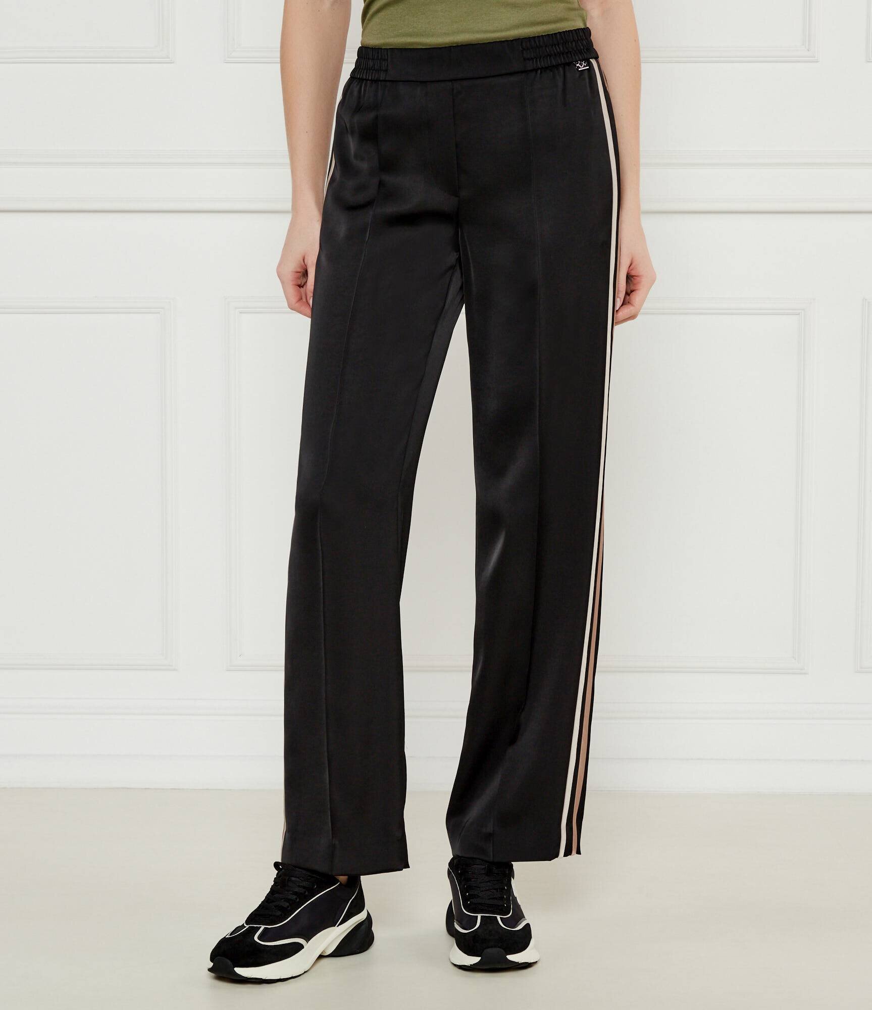 Marc Cain De satin pantaloni Washington | flare fit