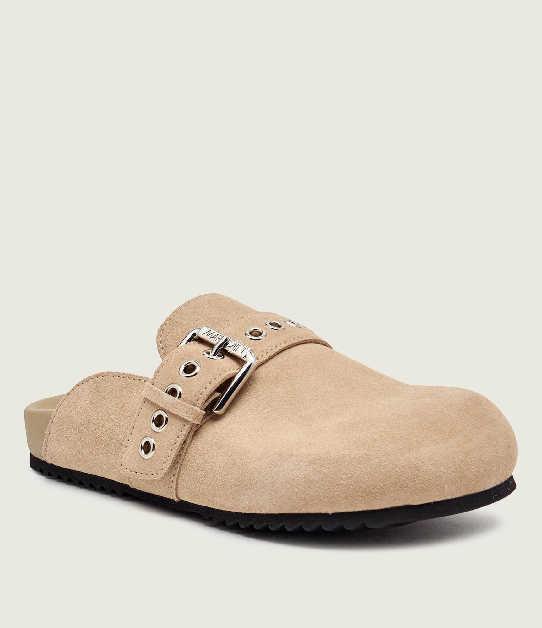 Marc Cain Mules (încălțăminte) | piele întoarsă