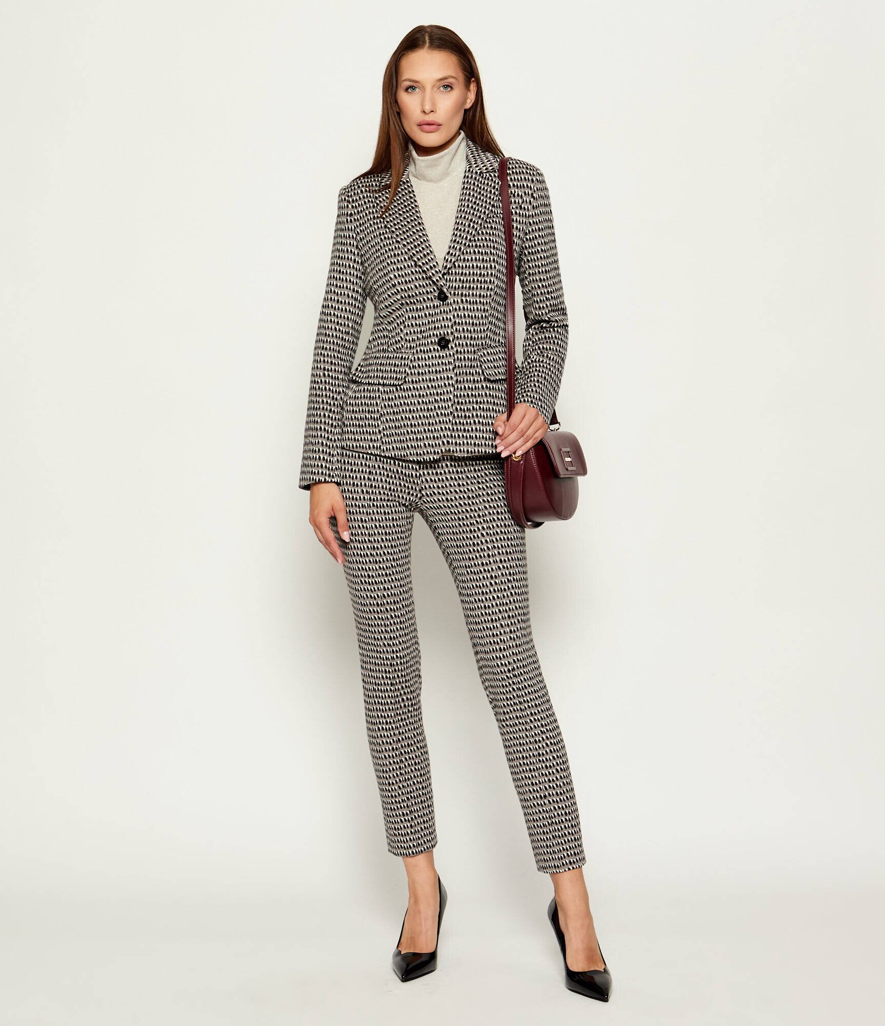 Marc Cain Pantaloni SYDNEY | Slim Fit | regular waist