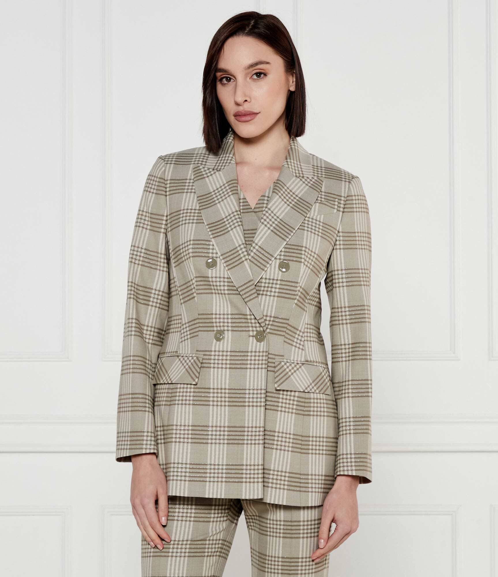 Marc Cain Sacou | Slim Fit cu adaos de lână