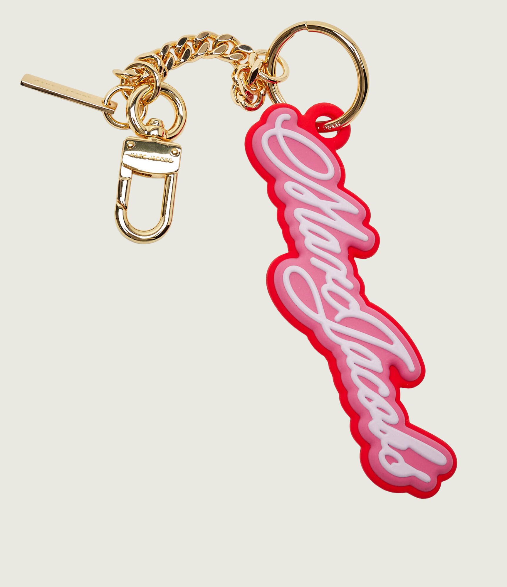 MARC JACOBS Breloc THE CURSIVE LOGO