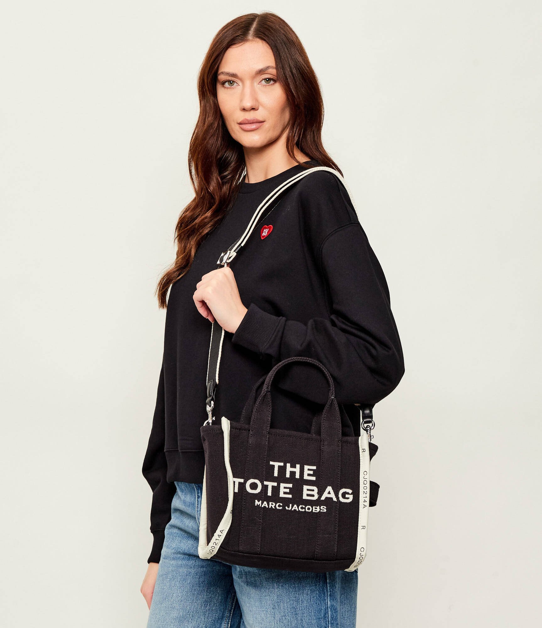 MARC JACOBS Cufăr The Jacquard Small Tote Bag