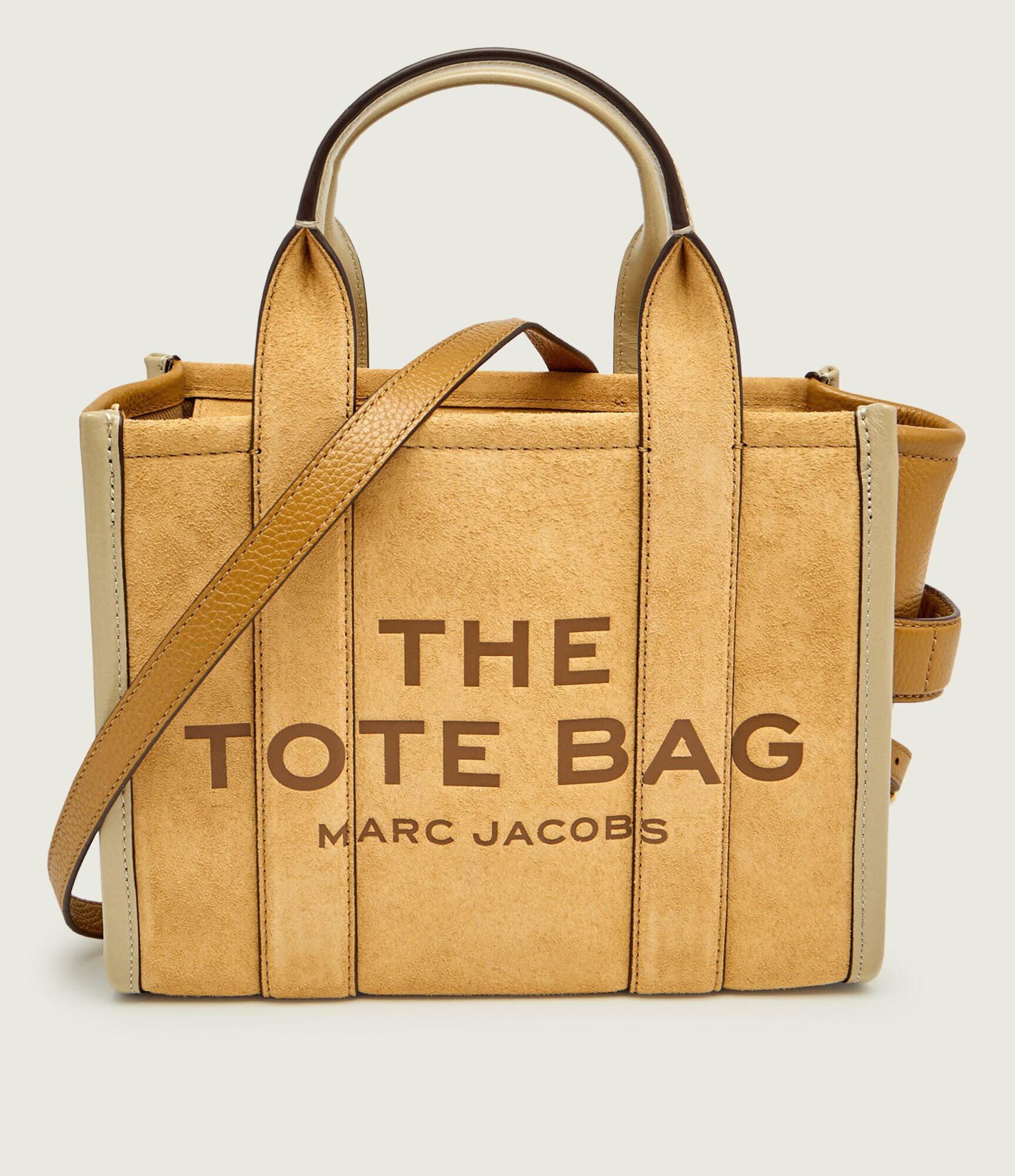 MARC JACOBS Cufăr The Suede Small Tote Bag | piele întoarsă