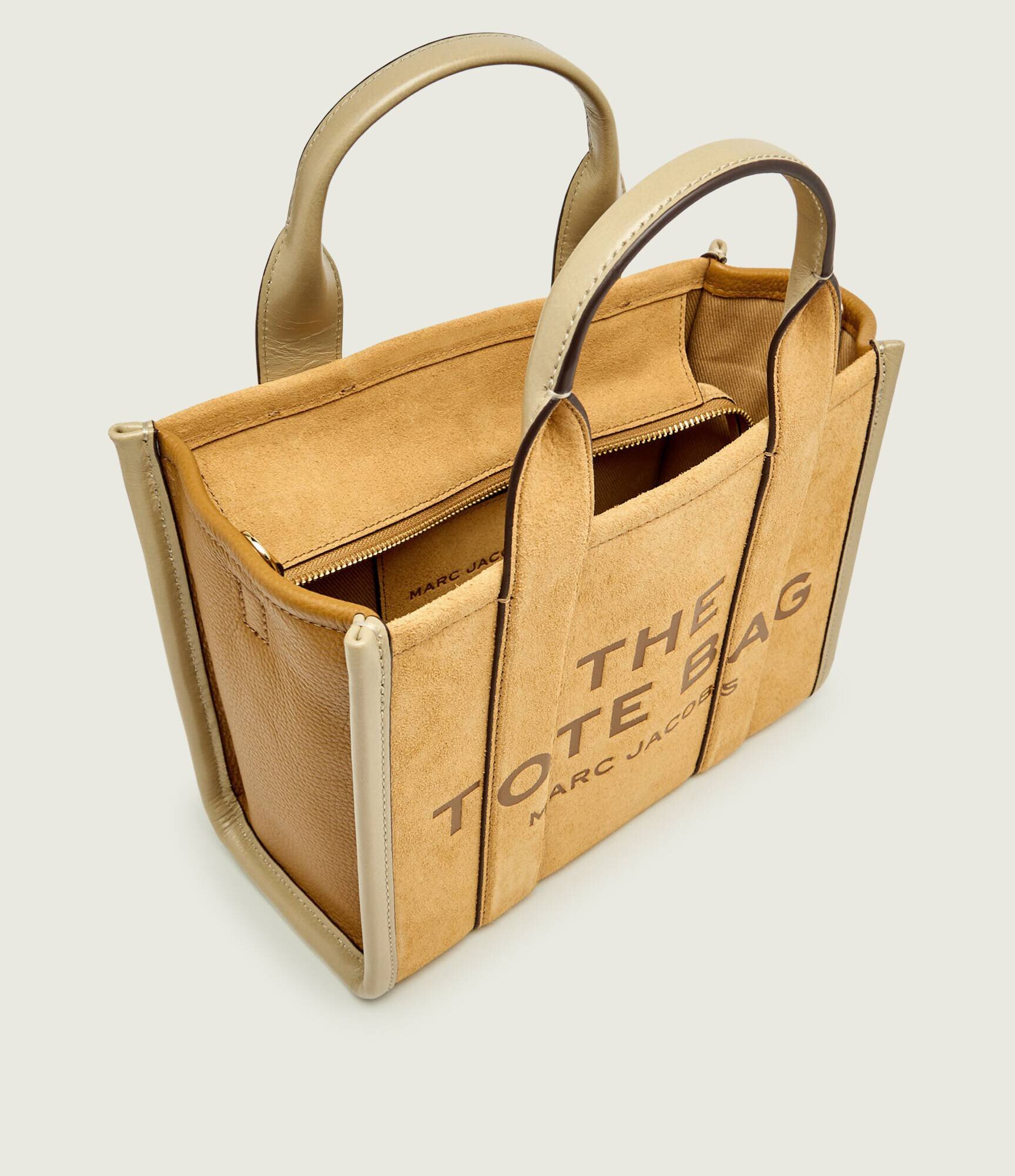 MARC JACOBS Cufăr The Suede Small Tote Bag | piele întoarsă