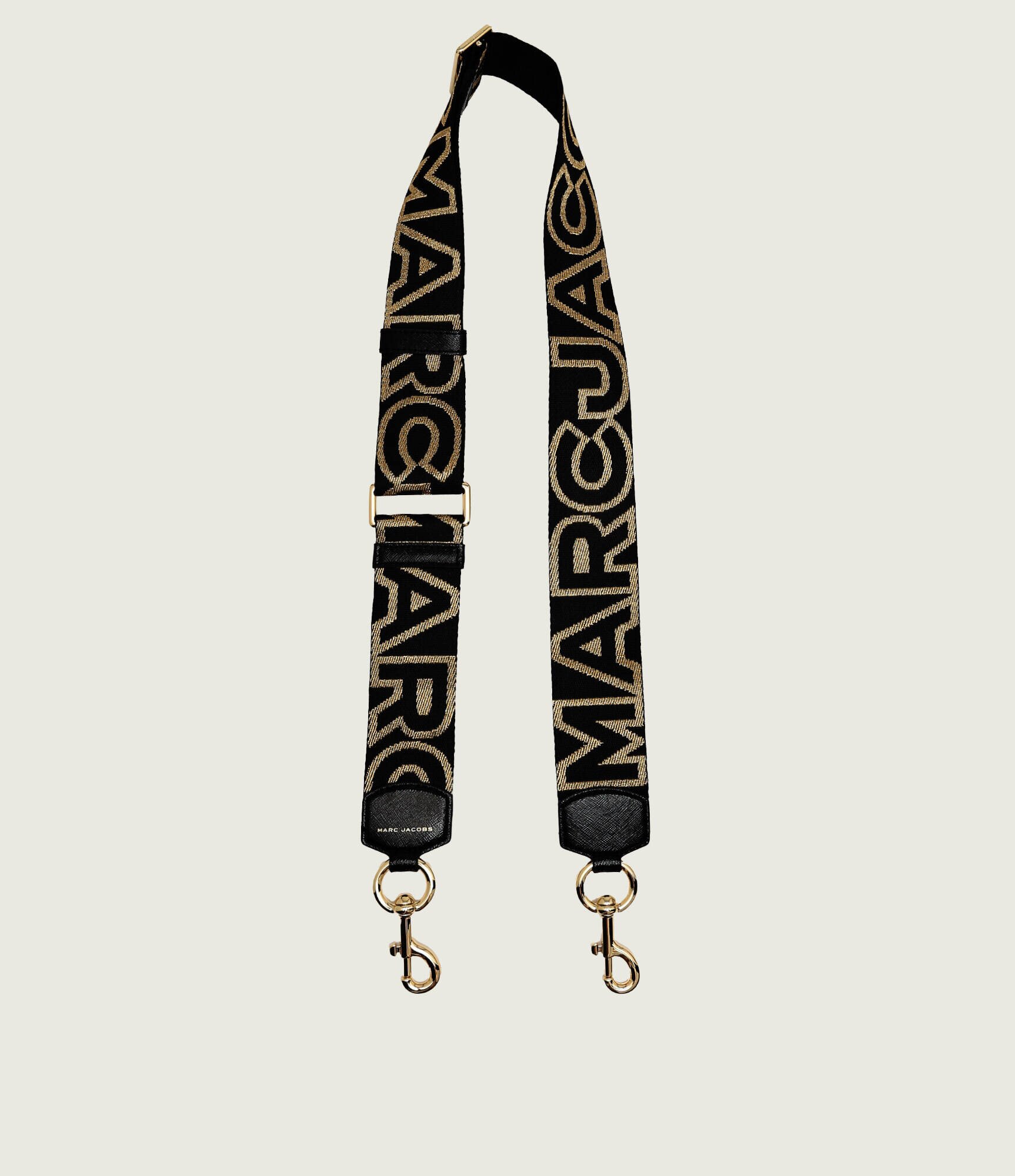 MARC JACOBS Curea pentru geantă The Outline Logo Webbing