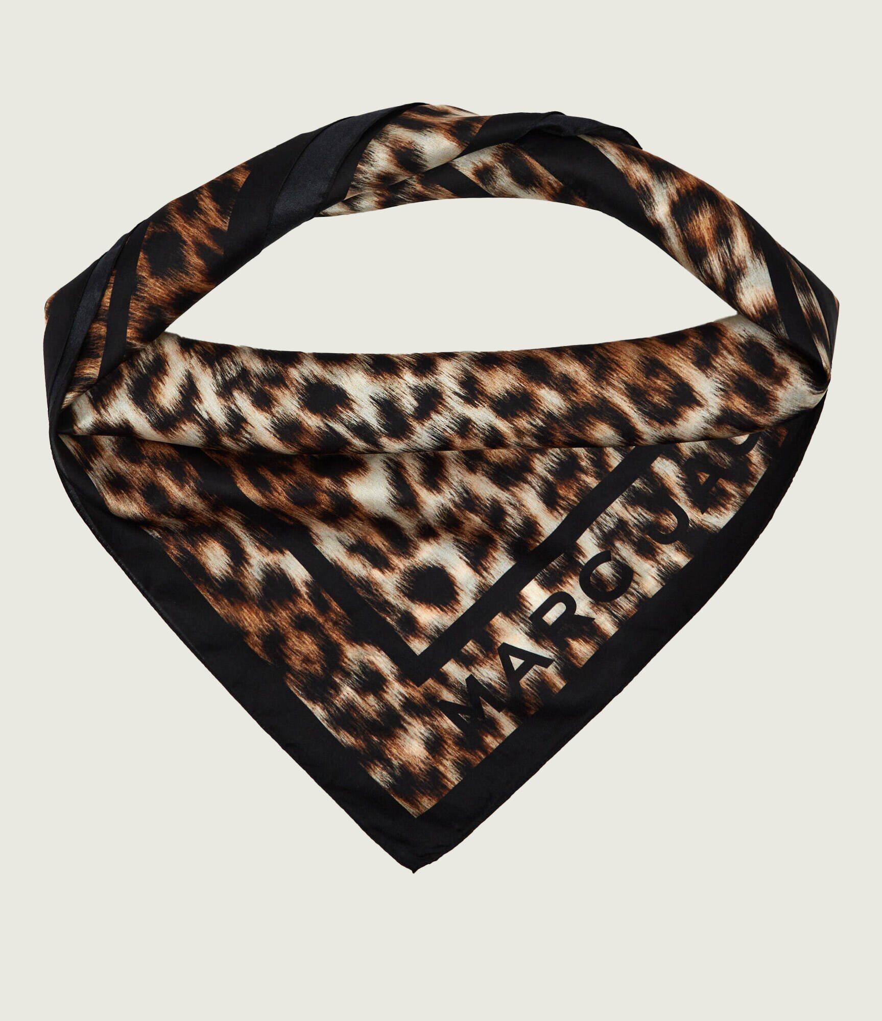 MARC JACOBS De mătase eșarfă Leopard