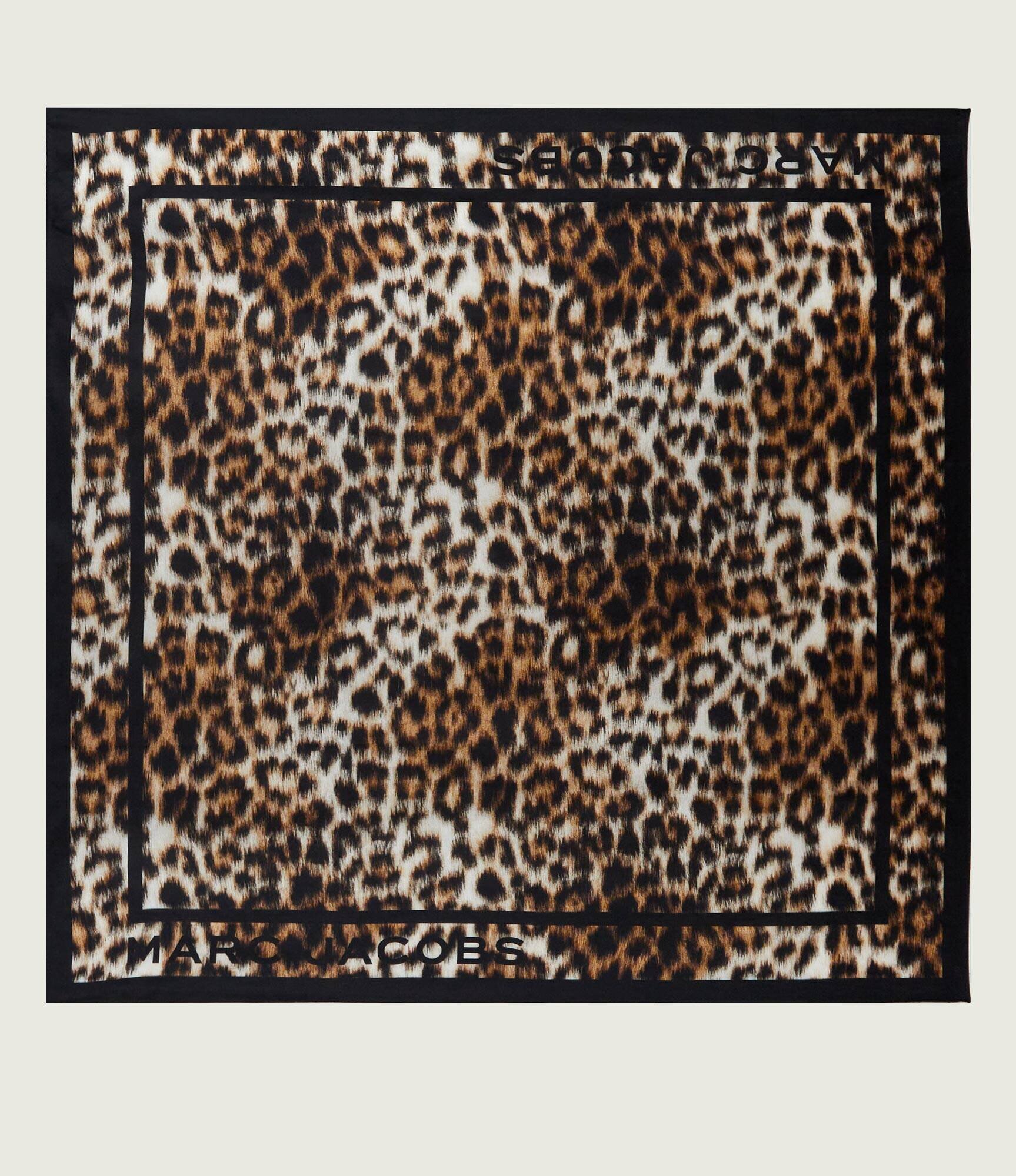 MARC JACOBS De mătase eșarfă Leopard