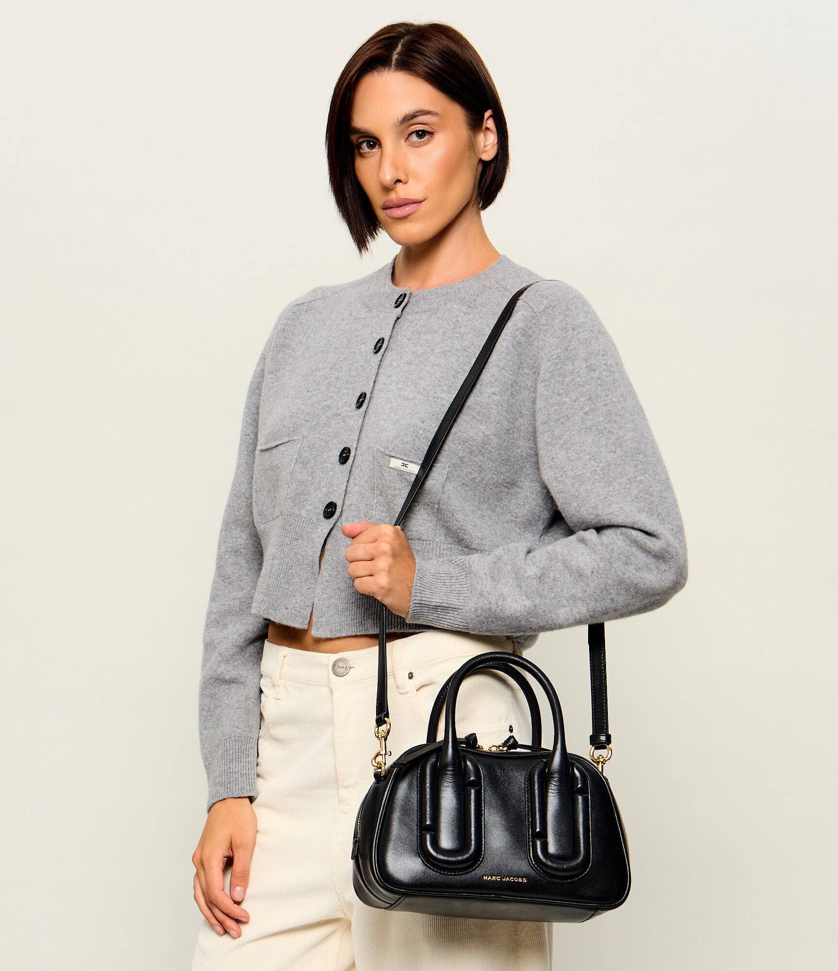 MARC JACOBS De piele cufăr Babe top Handle