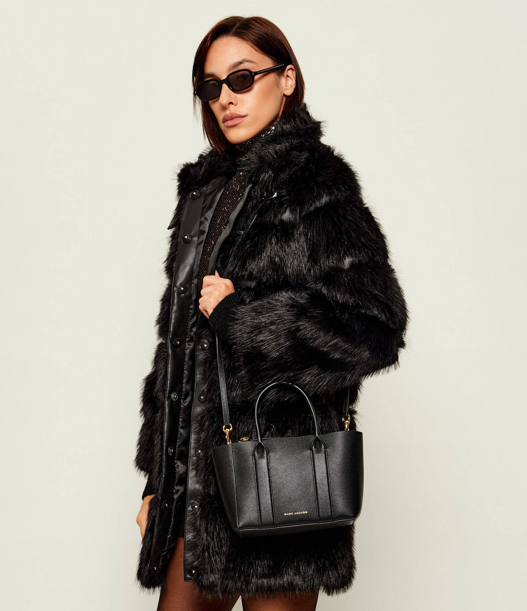 MARC JACOBS De piele cufăr Pop J Marc Small Work Tote