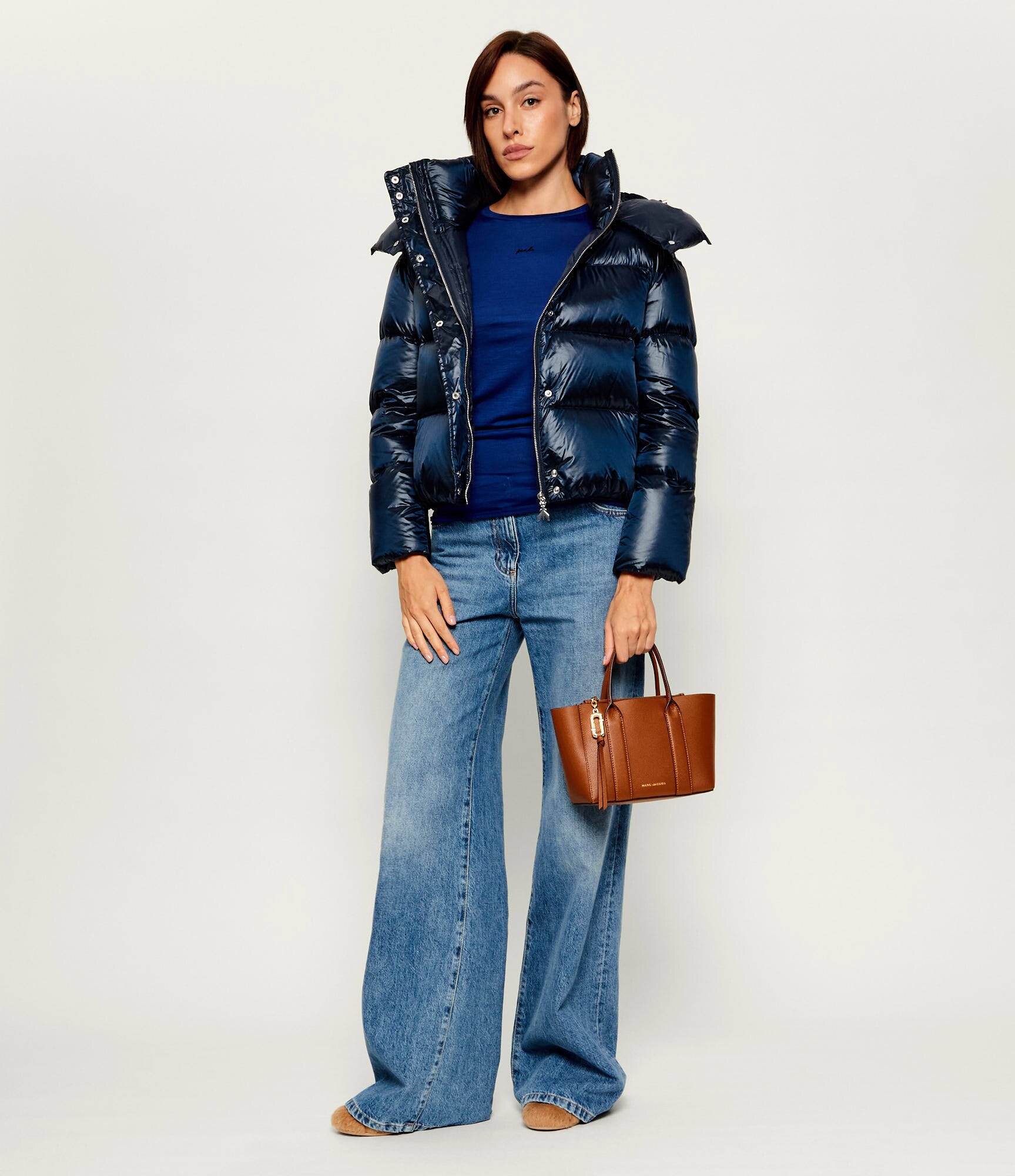 MARC JACOBS De piele cufăr Pop J Marc Small Work Tote
