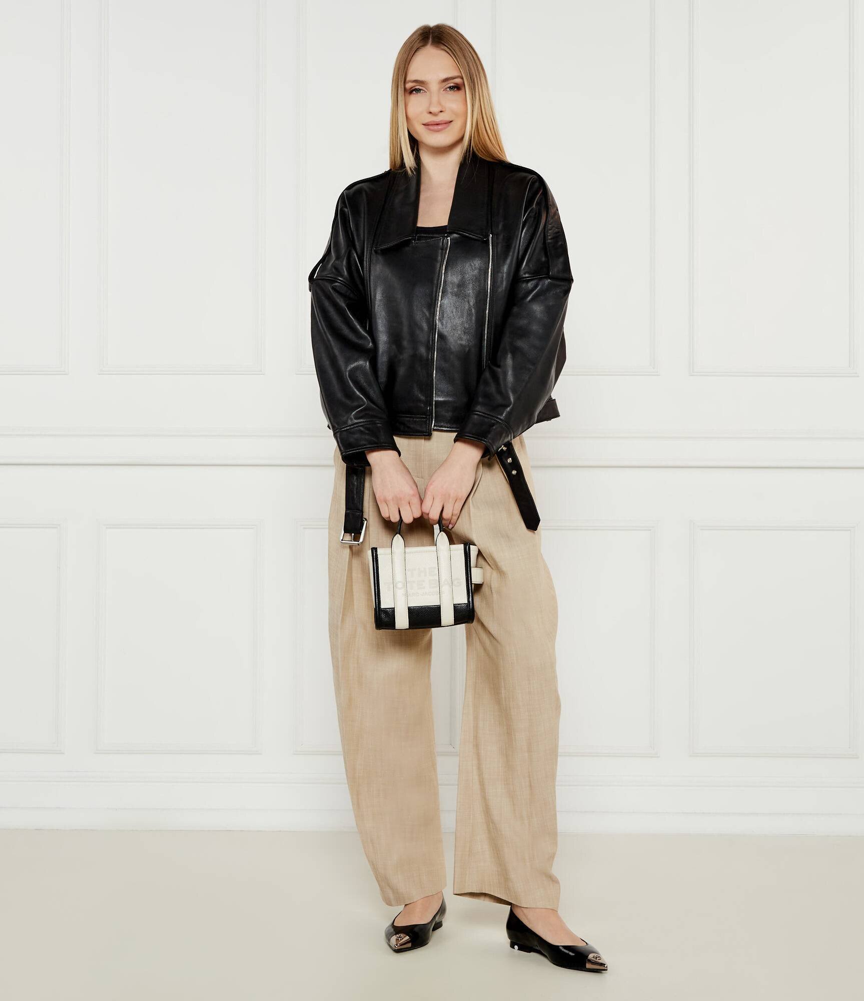 MARC JACOBS De piele cufăr The Colorblock Tote Bag