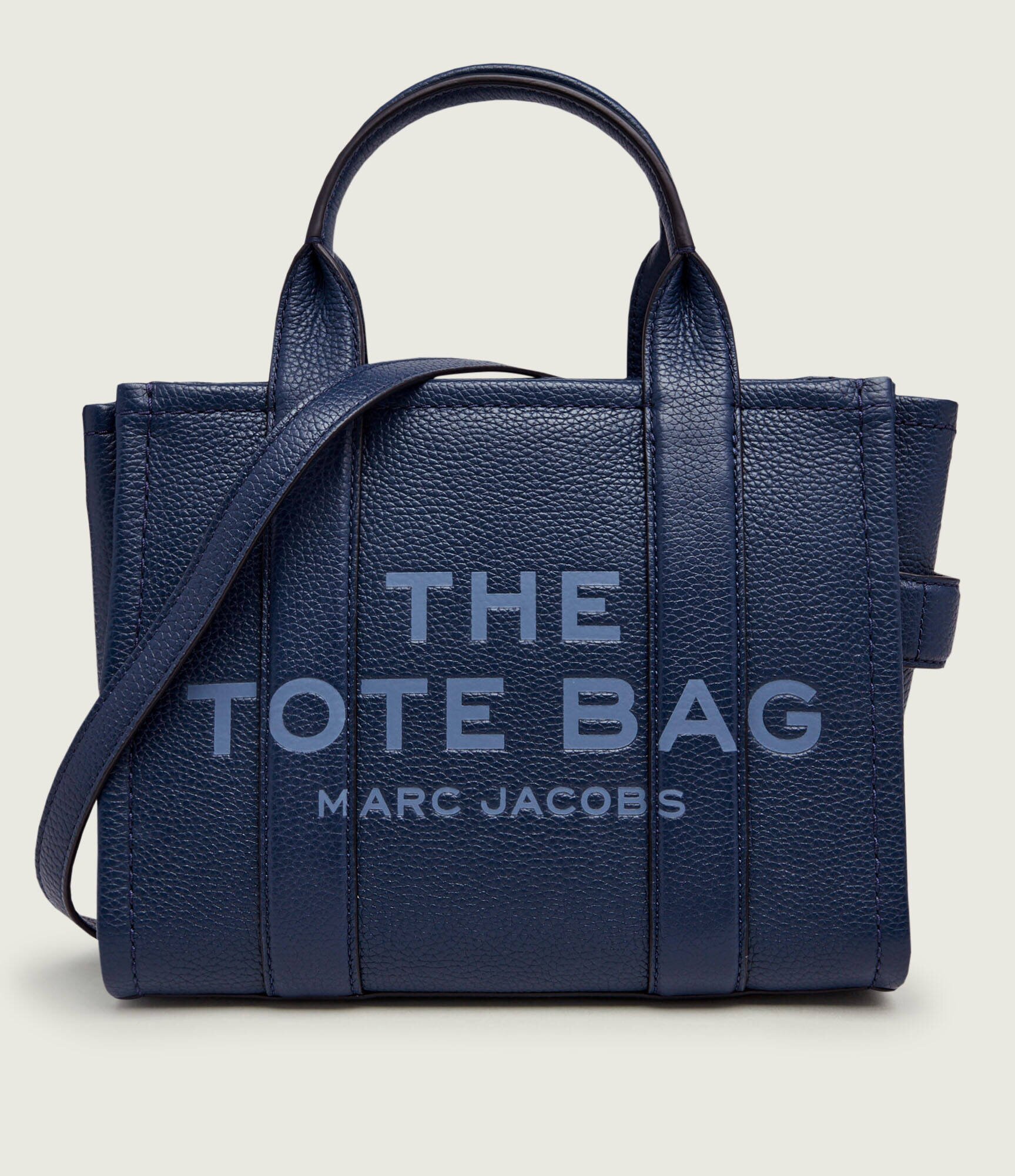 MARC JACOBS De piele cufăr The Leather Small Tote Bag