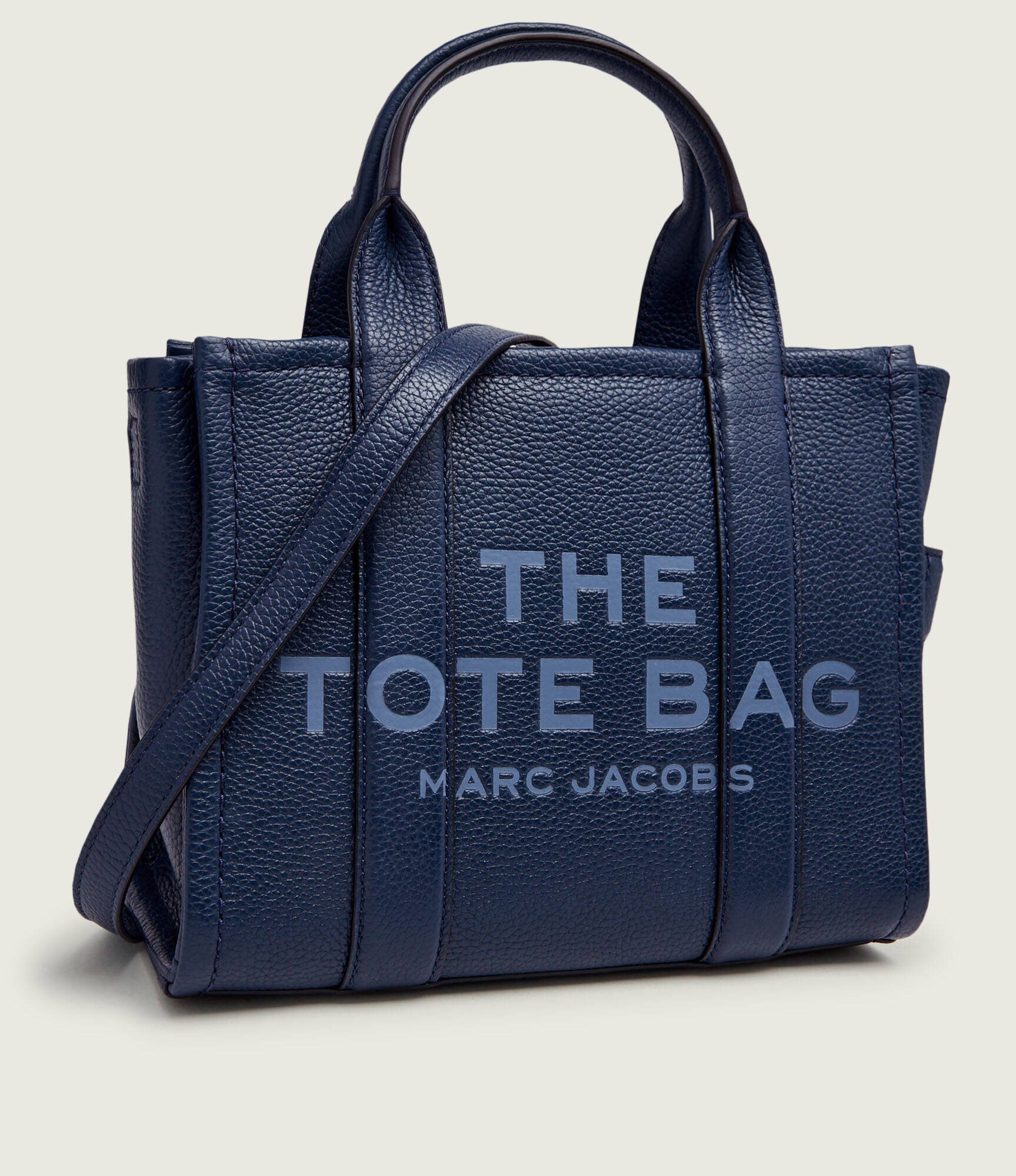 MARC JACOBS De piele cufăr The Leather Small Tote Bag