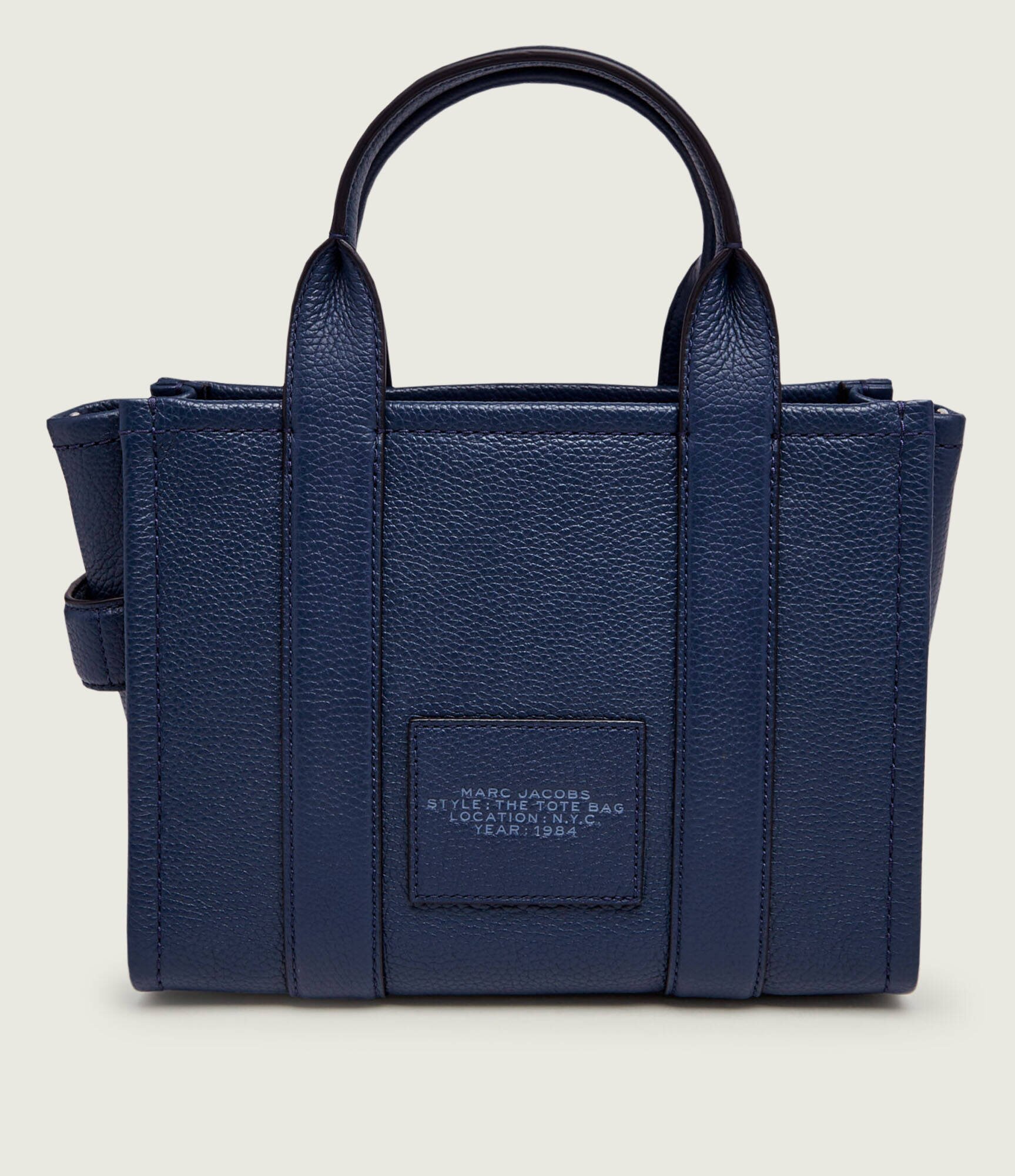 MARC JACOBS De piele cufăr The Leather Small Tote Bag