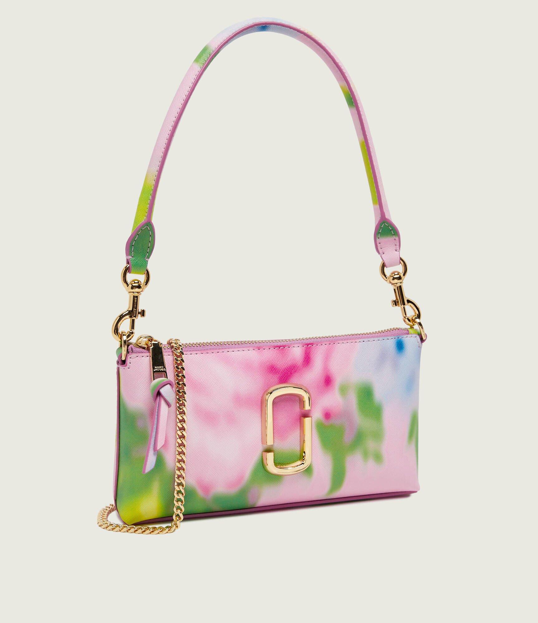 MARC JACOBS De piele geantă pe umăr The Blurred Floral Snapshot