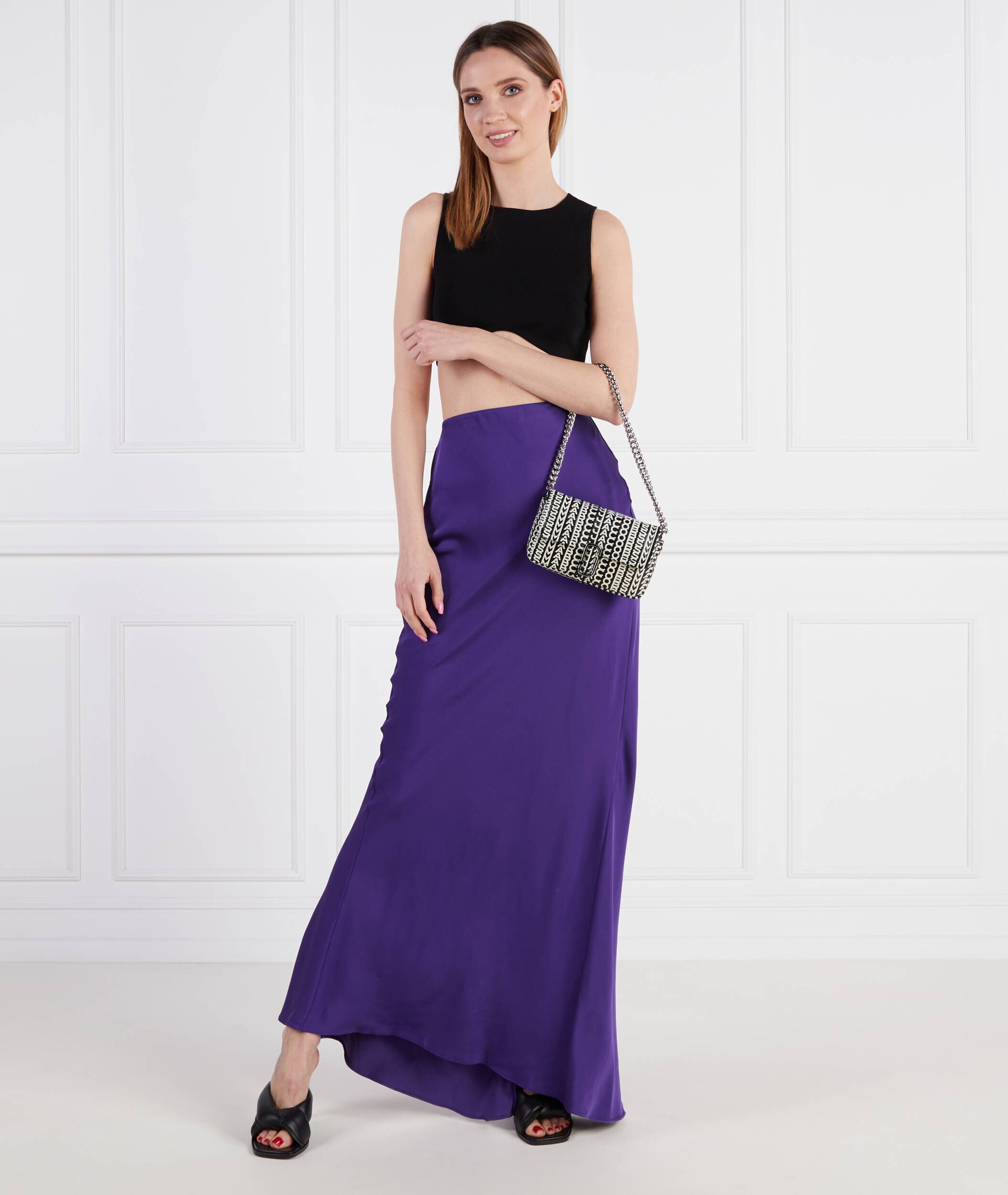 MARC JACOBS De piele geantă pe umăr The Monogram J Marc Mini
